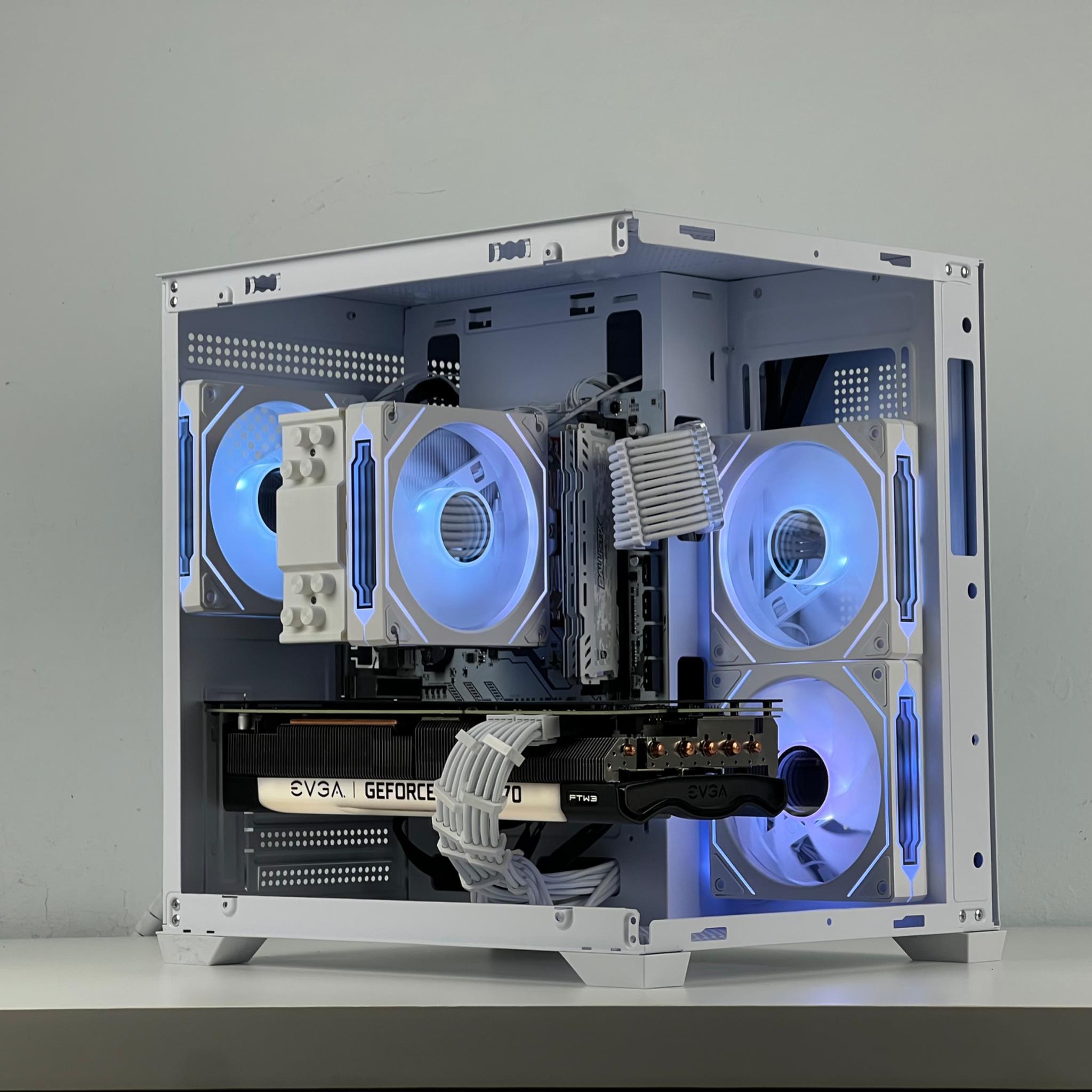🧊White Gaming PC | RTX 3070 | Ryzen 5 5600 | 1TB SSD | 32GB RAM | 🧊