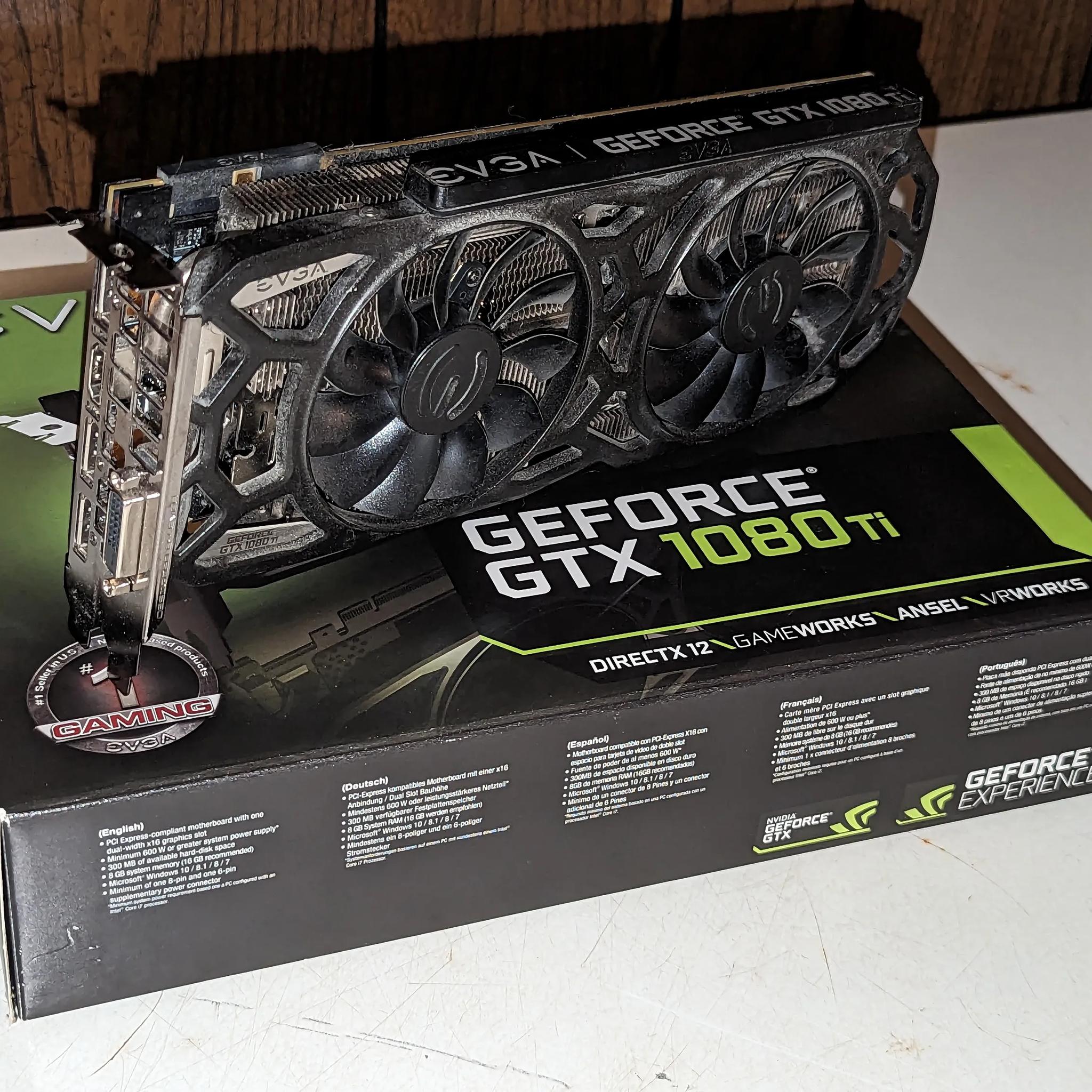 EVGA GeForce GTX 1080 Ti SC Black Edition 11GB GDDR5X Graphics Card (11G-P4-6391-KR)