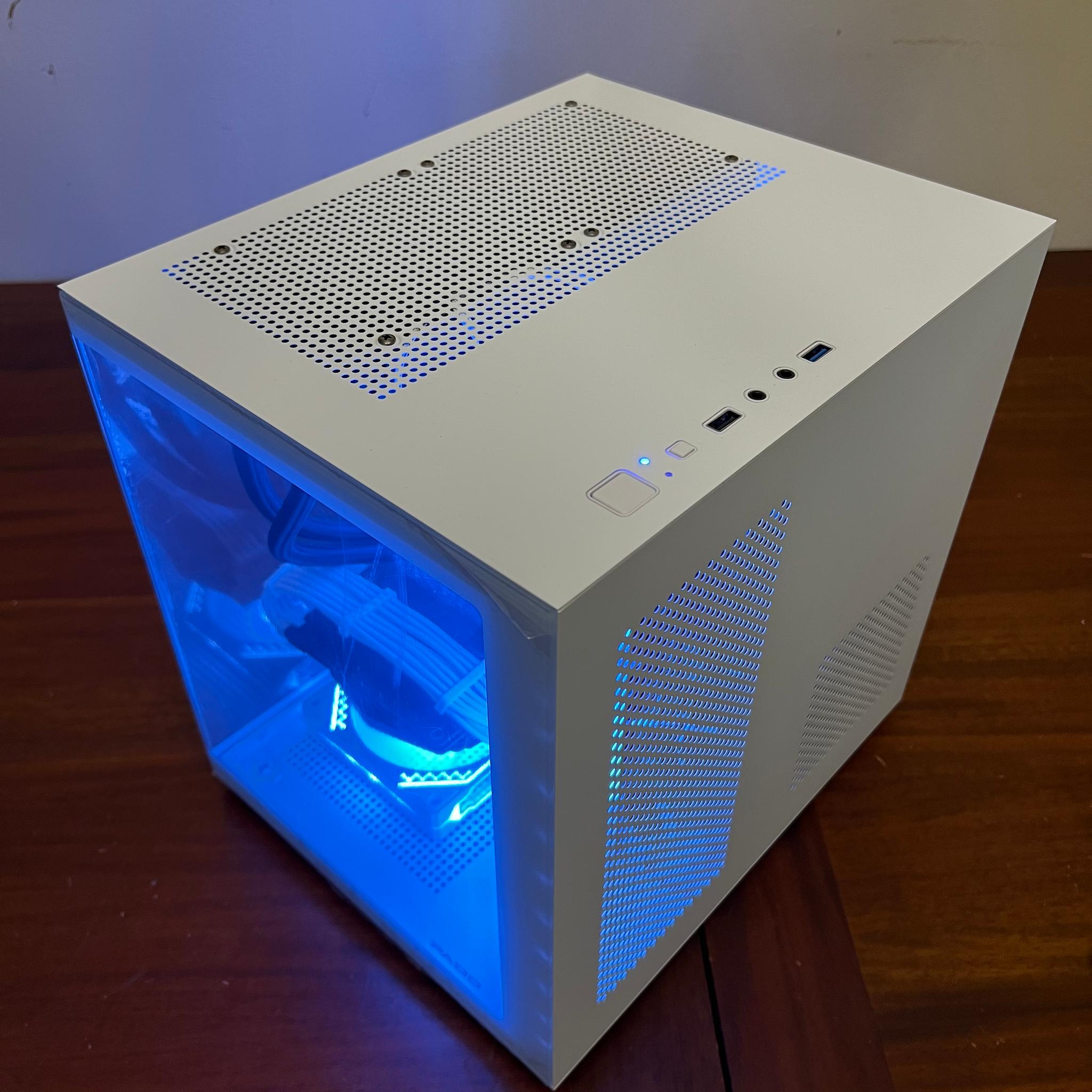 Water Cooled Intel 10 Core Gaming PC GTX 1070 1tb NVME SSD 16GB RAM WIFi WINDOWS 11 Pro
