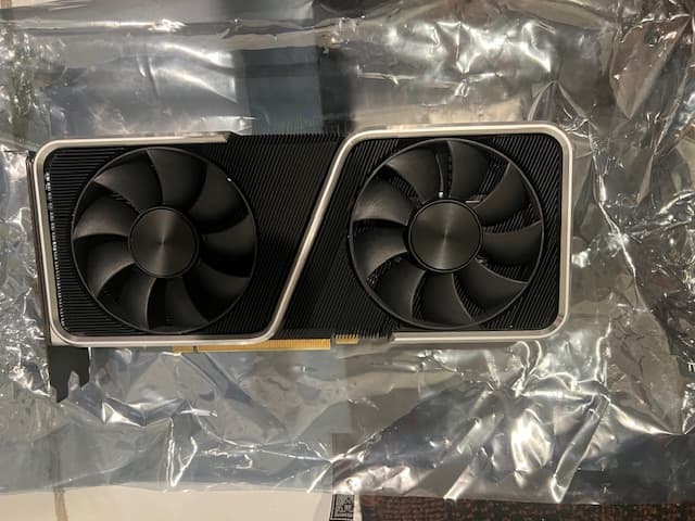 NVIDIA GeForce RTX 3060 Ti Founders Edition Dual-Fan 8GB GDDR6 PCIe 4.0 Graphics Card