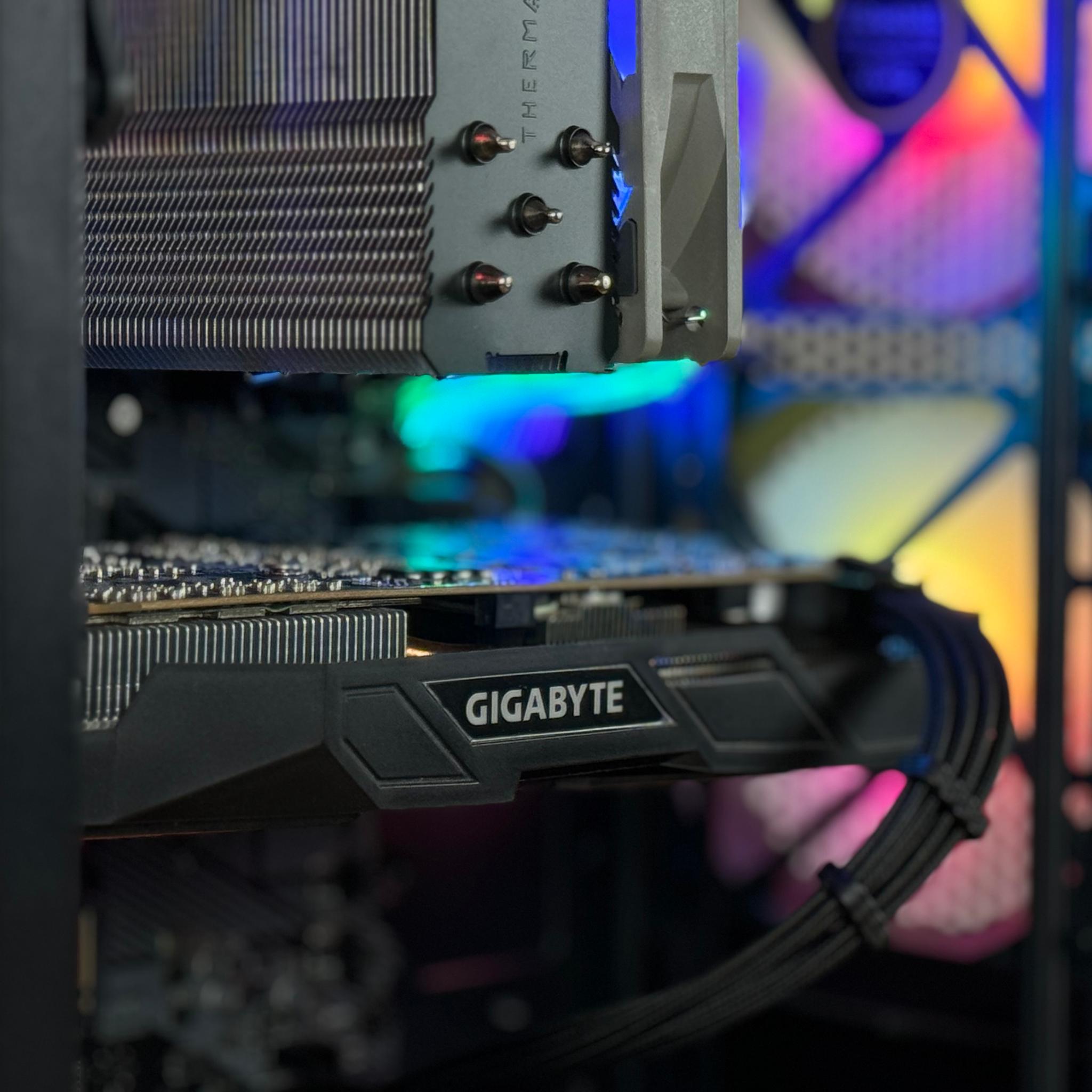 RGB OVERLOAD Intel i5 10400F GTX 1070 1TB Gaming/Streaming PC