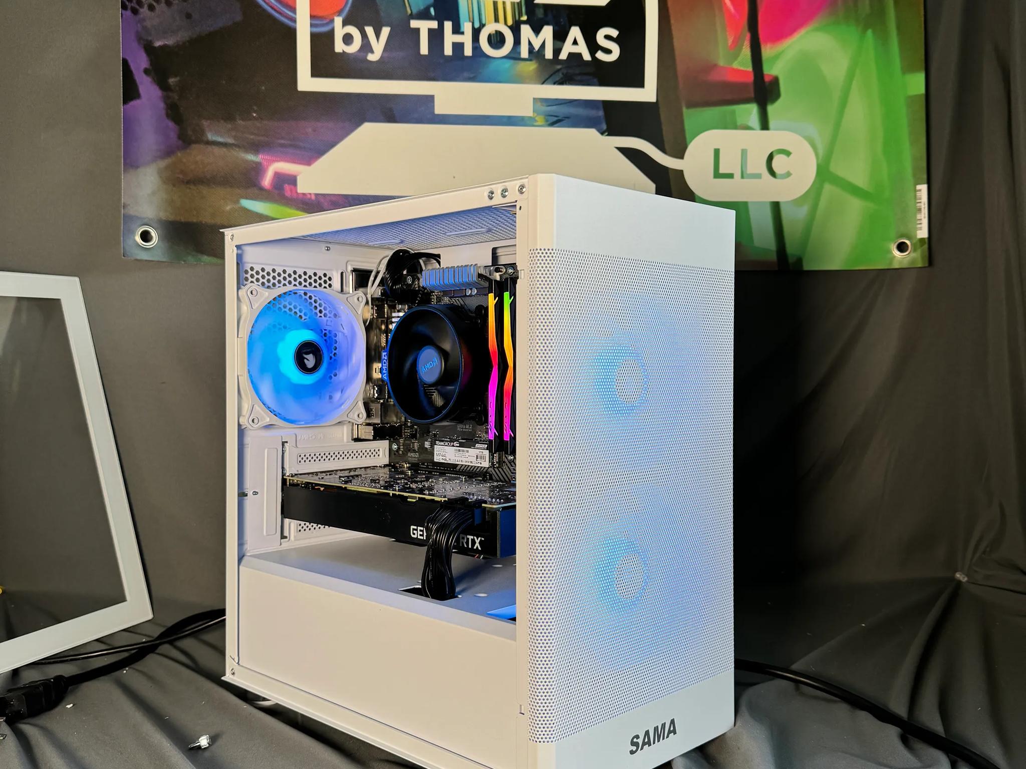RTX 3070 Ryzen 5500 White Gaming PC