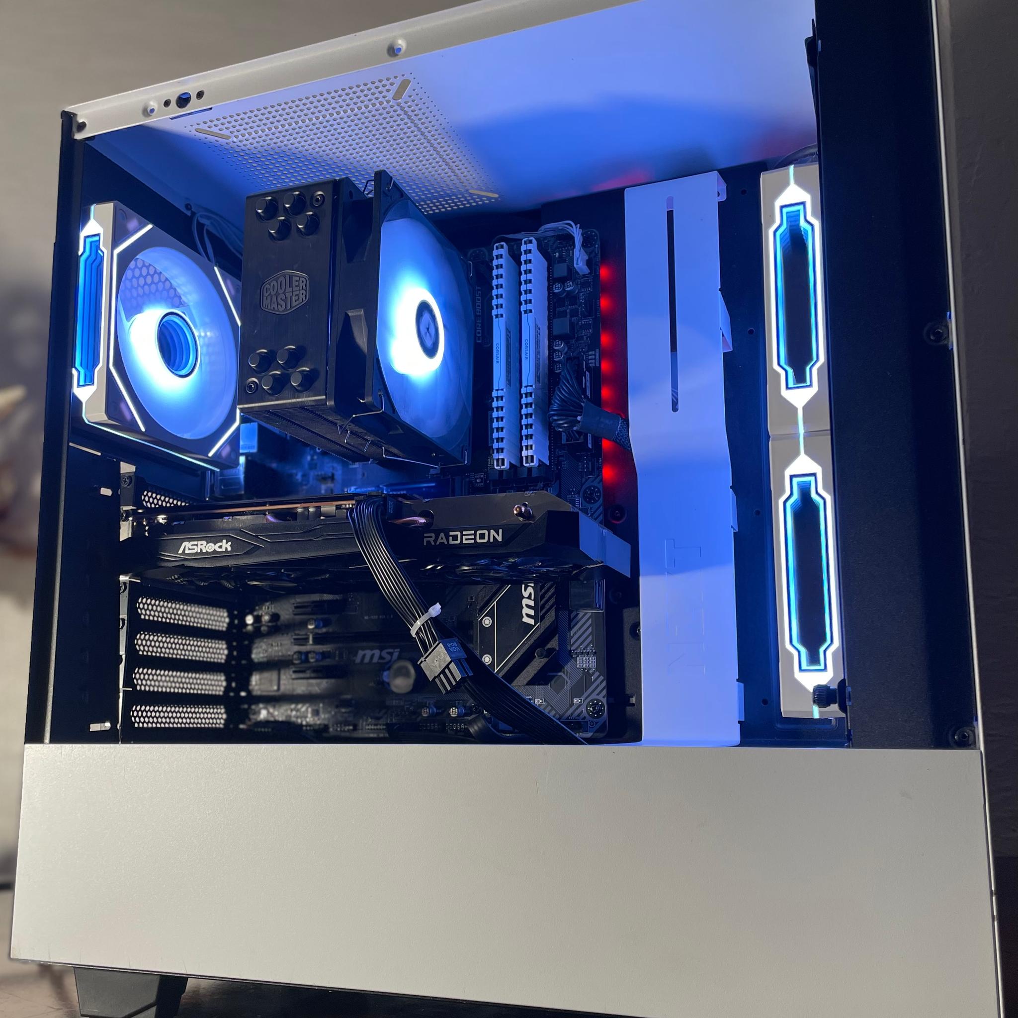 Gaming PC | Radeon 6600| RYZEN 5 | 16GB RAM | WINDOWS 11 | WIFI & BT