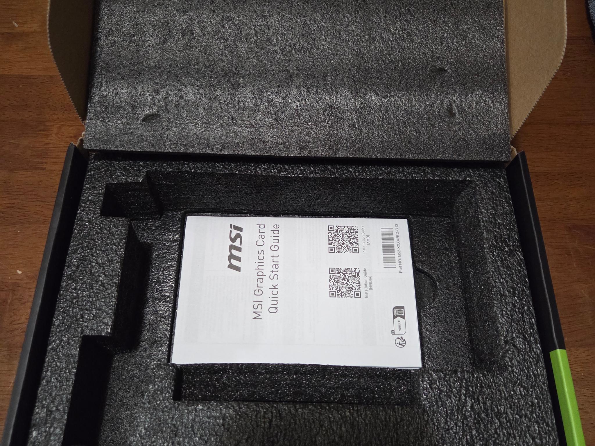 MSI VENTUS 2X BLACK GeForce RTX 4060