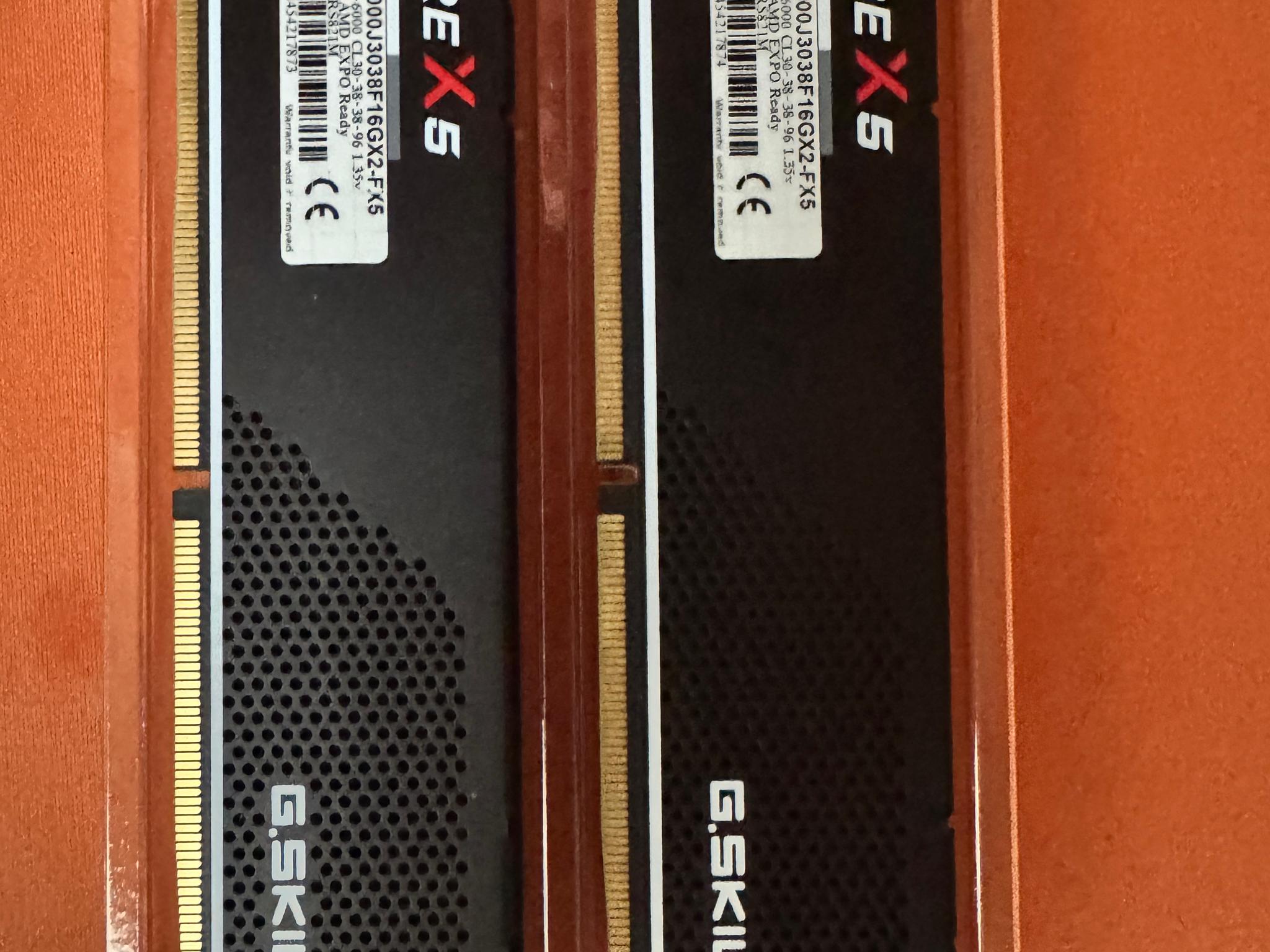 G.SKILL Flare X5 32GB (2 x 16GB) PC5-48000 (DDR5-6000) 36-36 Latency DIMM Memory
