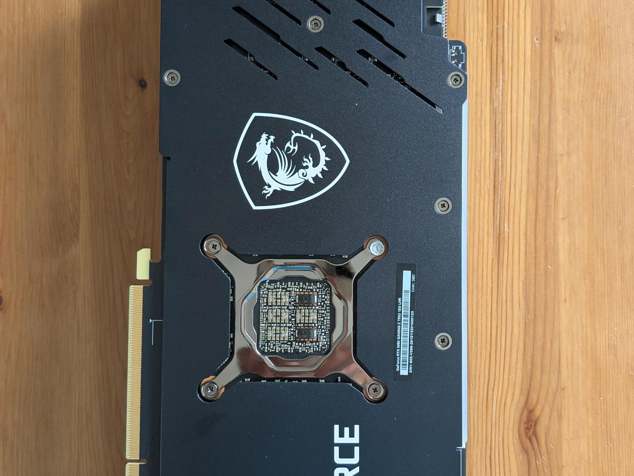 MSI RTX 3080 GAMING Z TRIO 12G