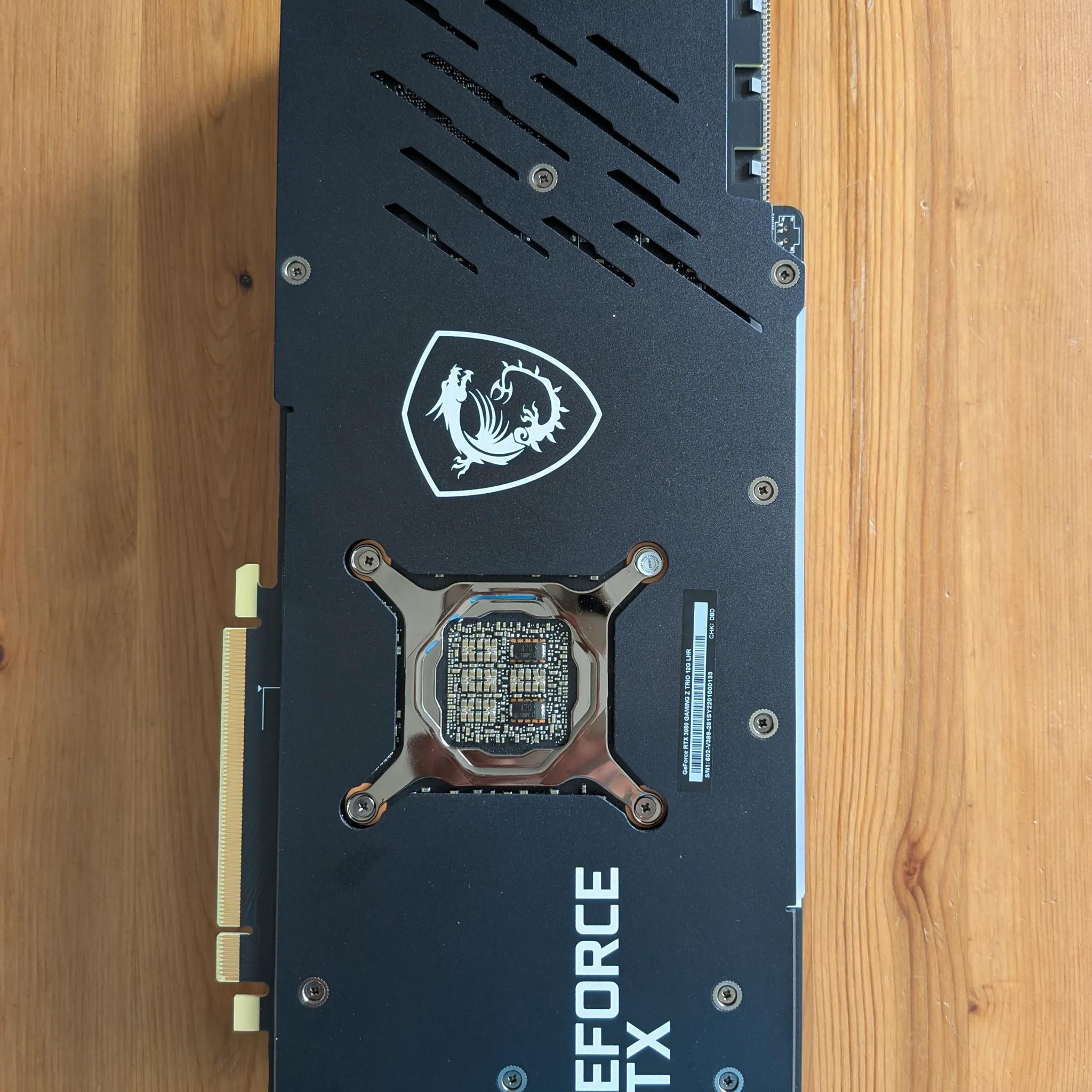 MSI RTX 3080 GAMING Z TRIO 12G