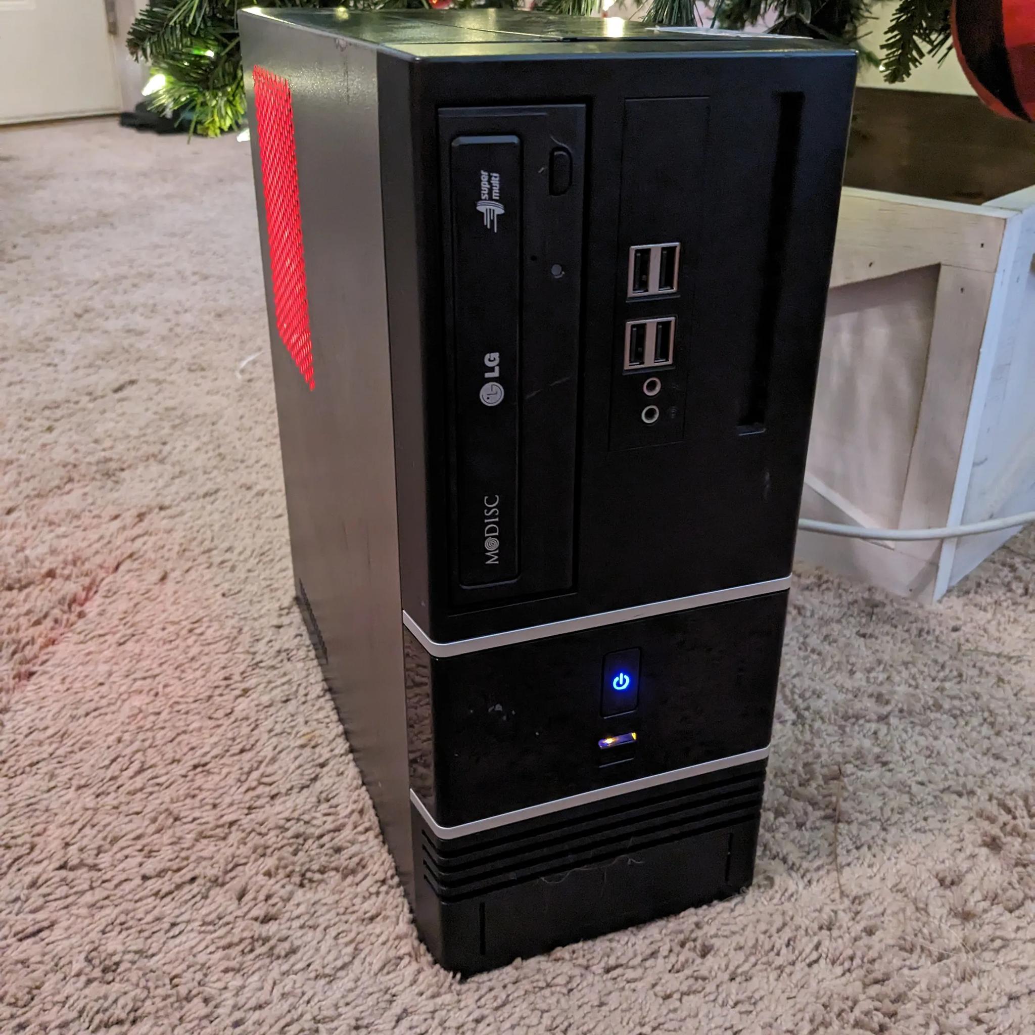 Budget Gaming PC - i7 2nd Gen, 16GB RAM, RX 460 2GB, 480GB SSD, RGB, WiFi