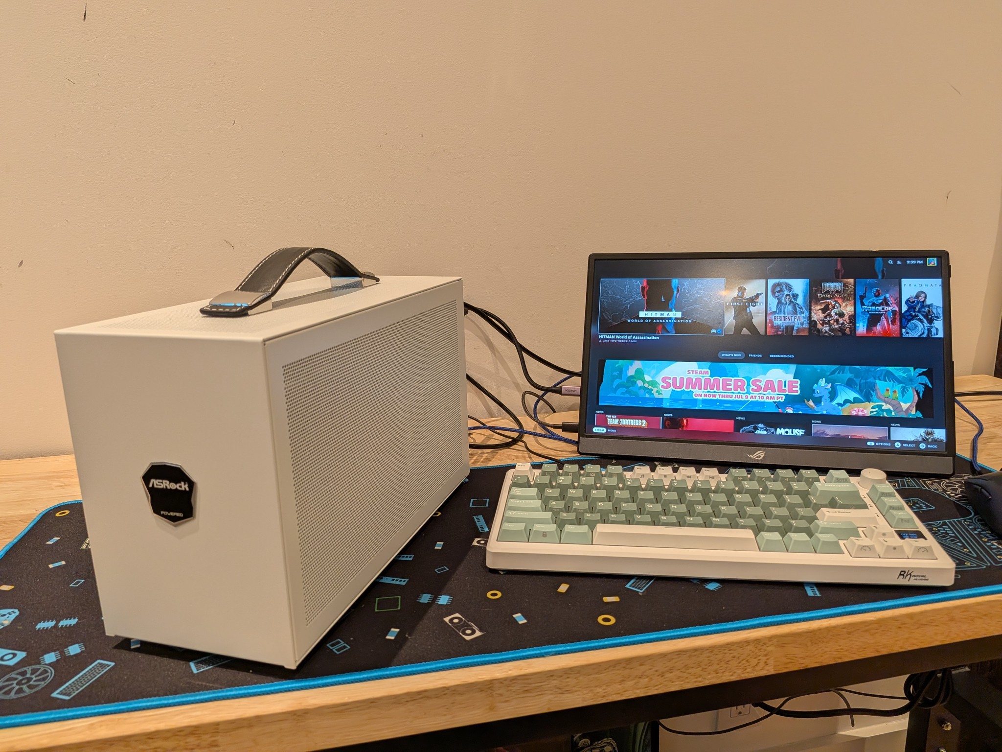 1440p Steam Lunchbox - RX 9060 XT 16 GB, Intel Core Ultra 5 225