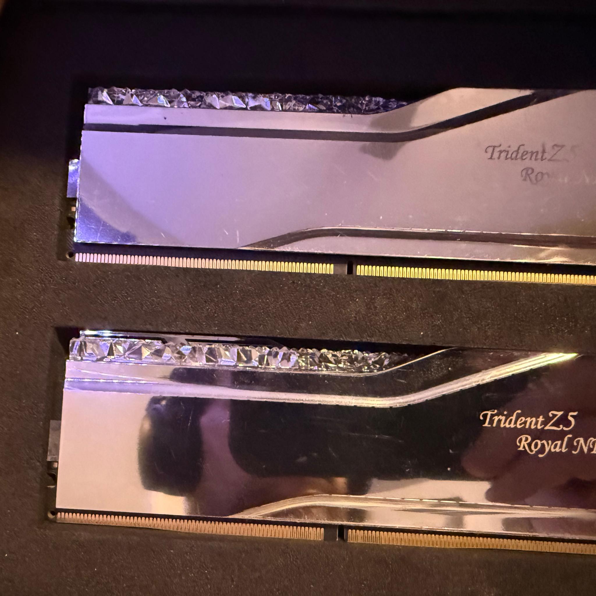 G. Skill Trident Z5 Royal NEO 32GB Kit (2x16g) CL30 6400 Mt/s Practically New FAST DDR5 EXPO XMP AMD