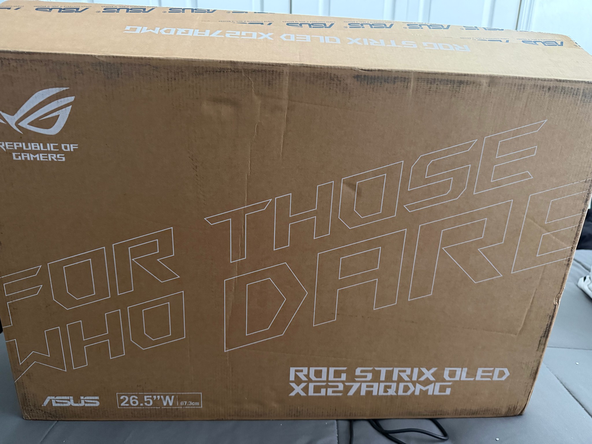 For Sale! ASUS ROG Strix 27 inch QHD 2K 1440P 240Hz OLED Monitor