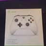 White Xbox One Controller With Triger locks & grips
