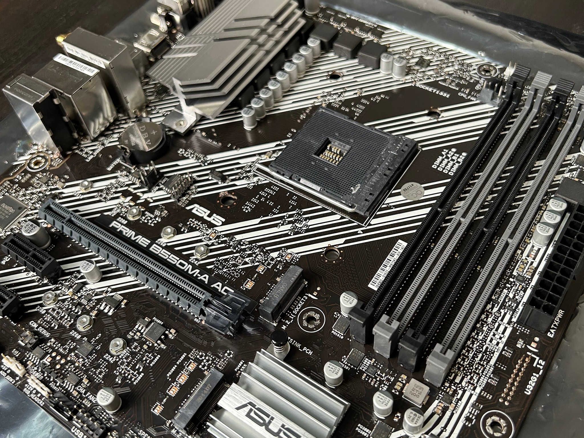 Asus Prime B550M-A AC AM4 Micro ATX Motherboard