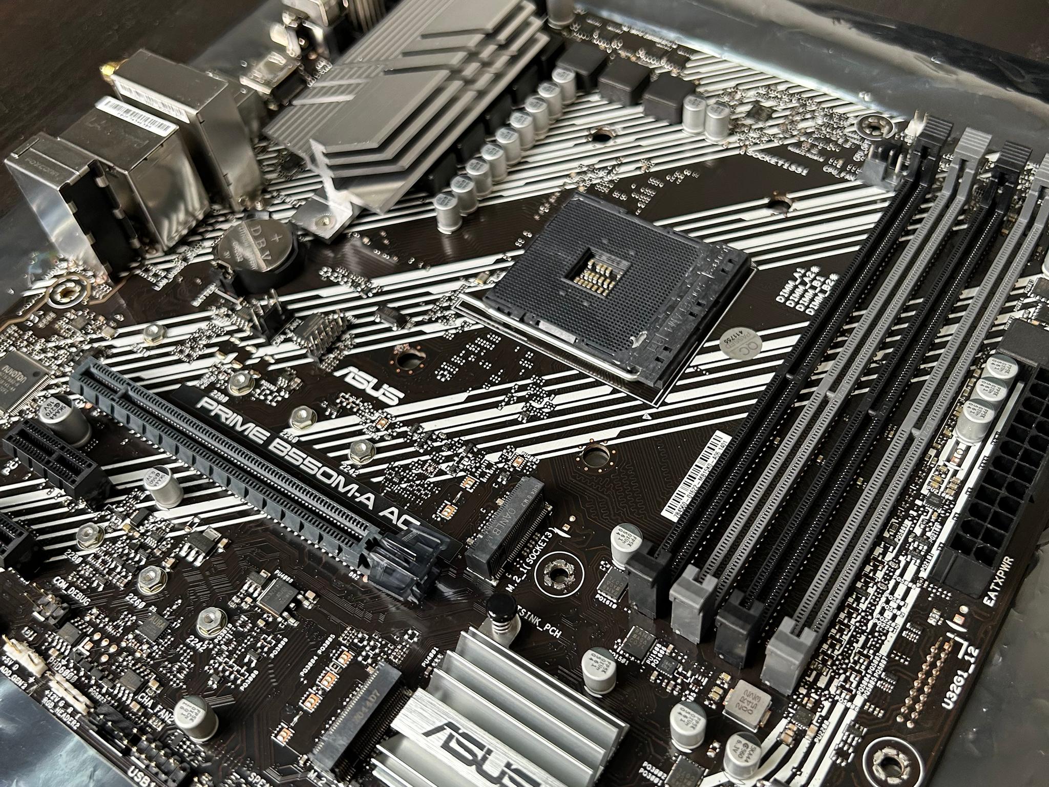 Asus Prime B550M-A AC AM4 Micro ATX Motherboard