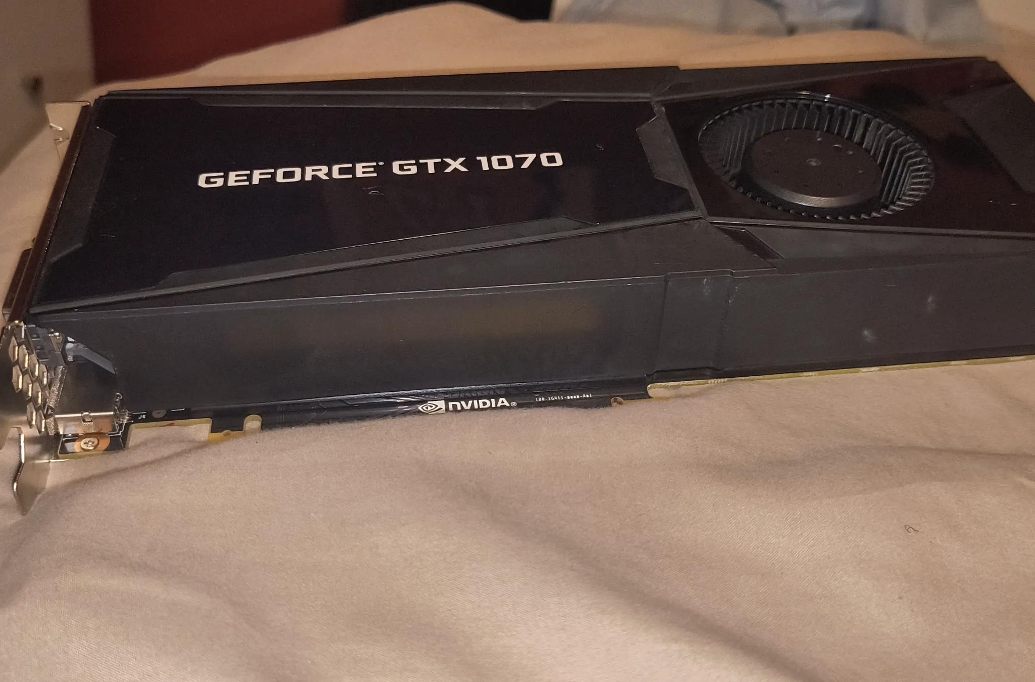 PNY Nvidia GTX 1070 8GB GPU