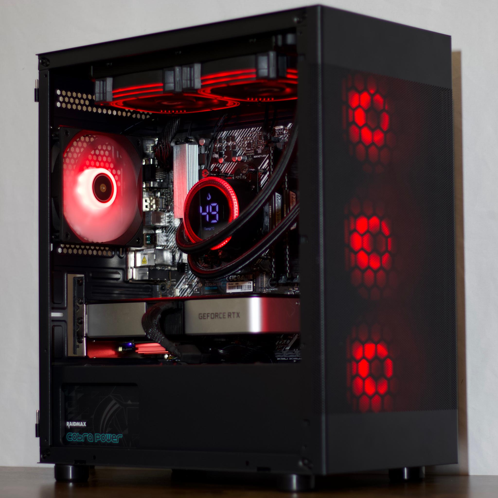 1080P Gaming PC | RYZEN 7 3700X | RTX 3060 Ti | 32GB RAM | 1TB NVME SSD