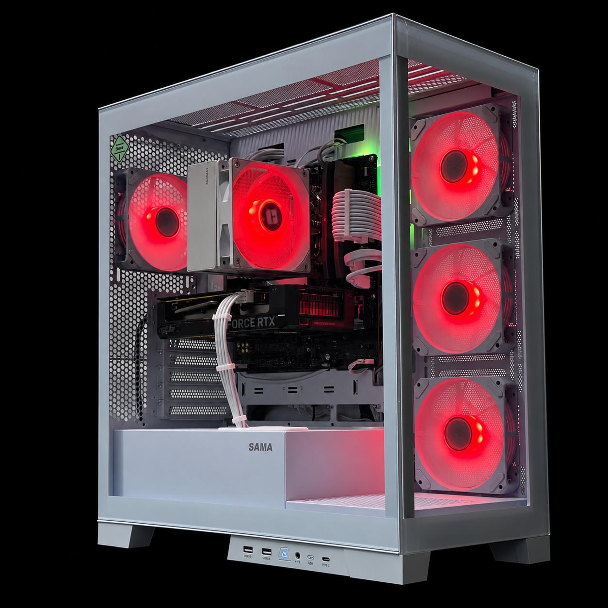 RTX 4060 Ti / Ryzen 5 7600x / 16GB DDR5 Ram / 512GB SSD / B850 Chipset / Future proof / Gaming pc
