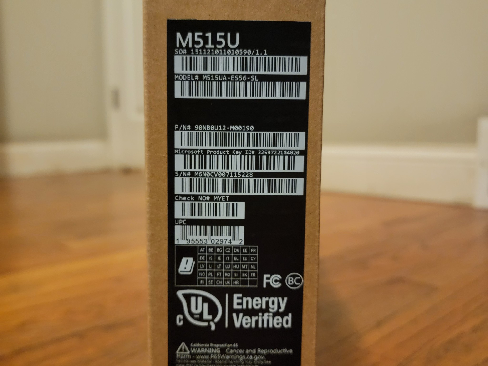 (NEW) ASUS VivoBook M515U 15.6" IPS AMD Ryzen 5 5500U 16GB RAM 512GB NVME SSD Windows 10 - Silver
