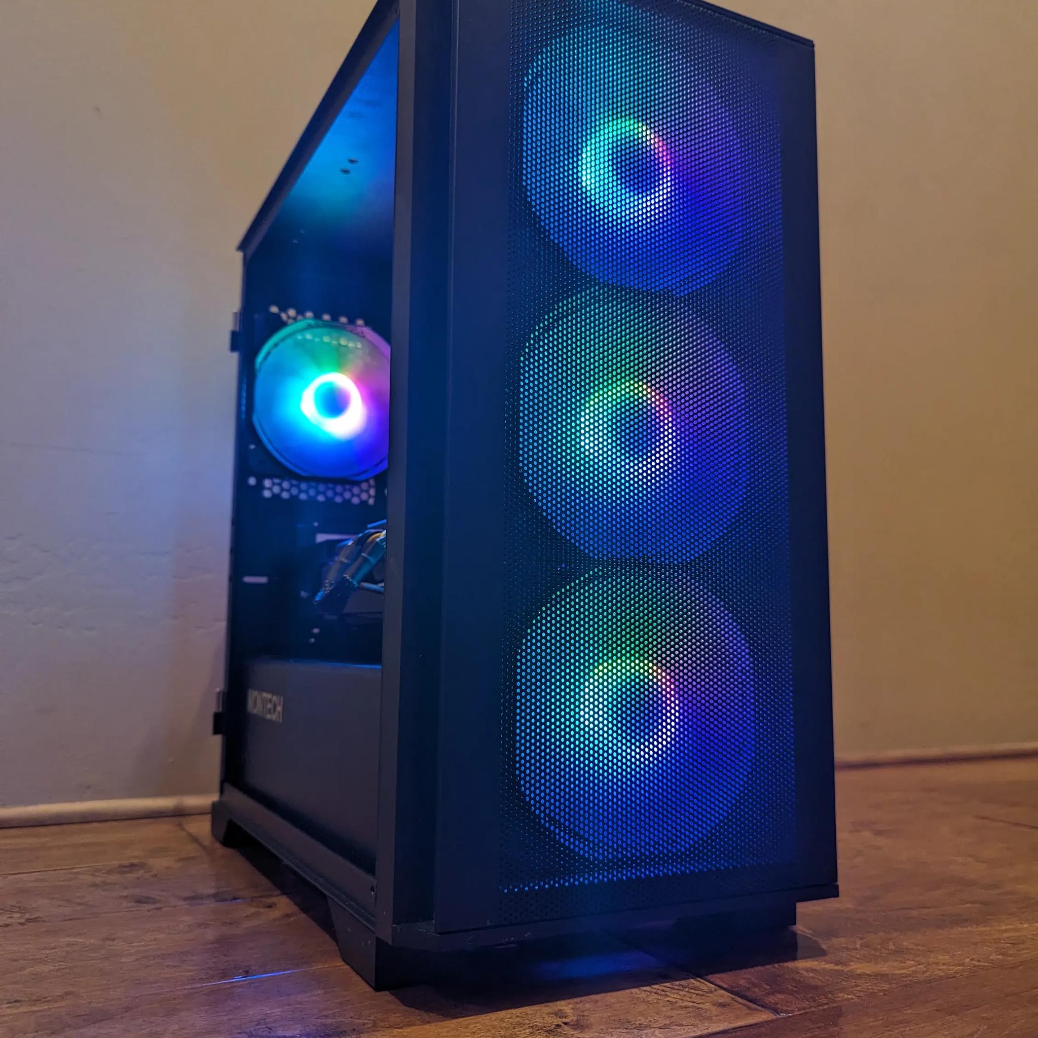 ⚫🌈 1080p Beast | RX 5700 XT | Ryzen 5 3600 | Wi-Fi + Bluetooth | Windows 11 Pro ACTIVATED