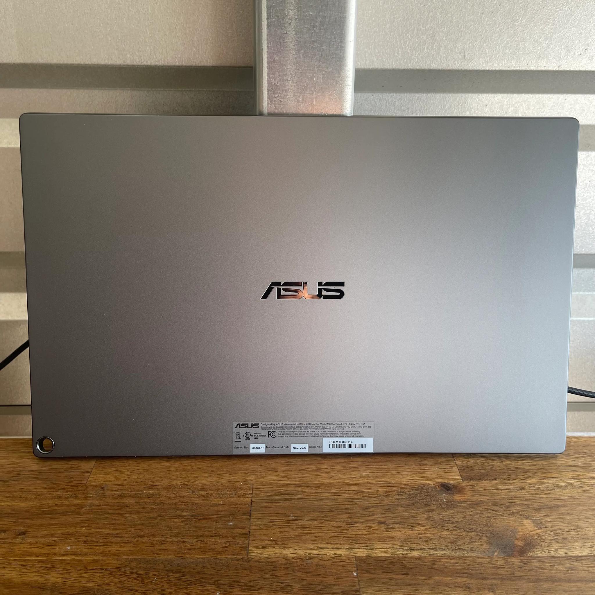 ASUS 15.6" 1080p 60Hz Portable USB-C Monitor