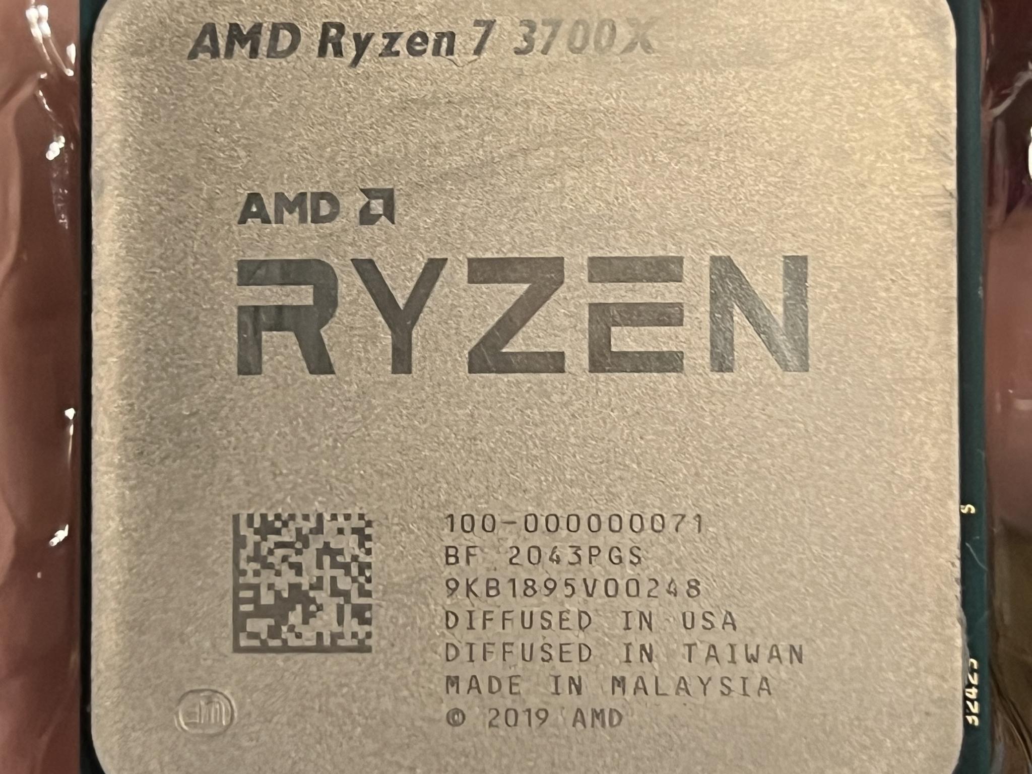 AMD Ryzen 7 3700x