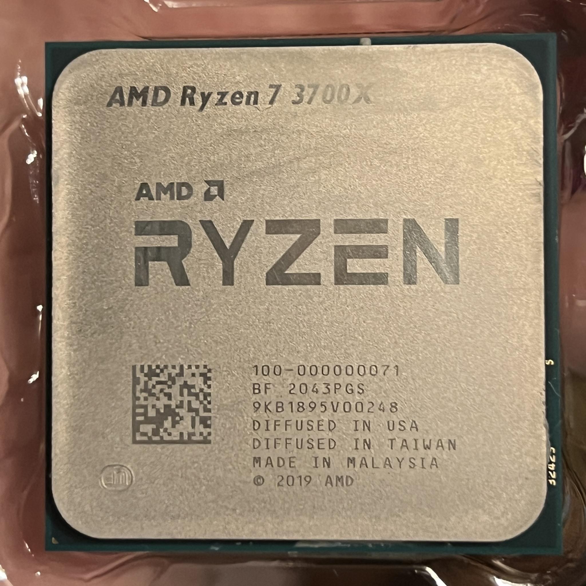AMD Ryzen 7 3700x