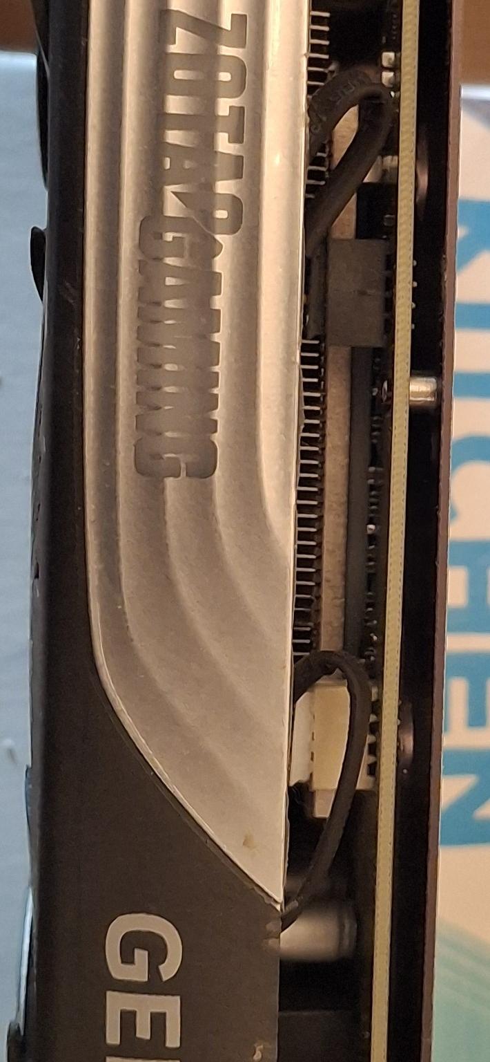 Great Condition Black and Silver Zotac Gaming RTX 4070 Super