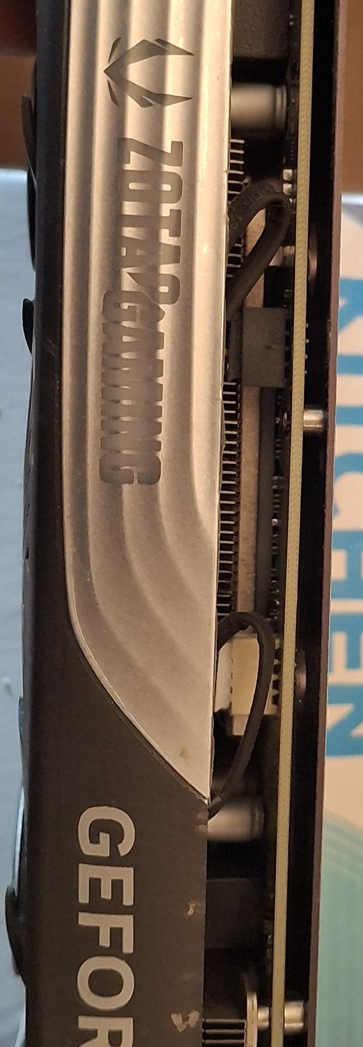 Great Condition Black and Silver Zotac Gaming RTX 4070 Super