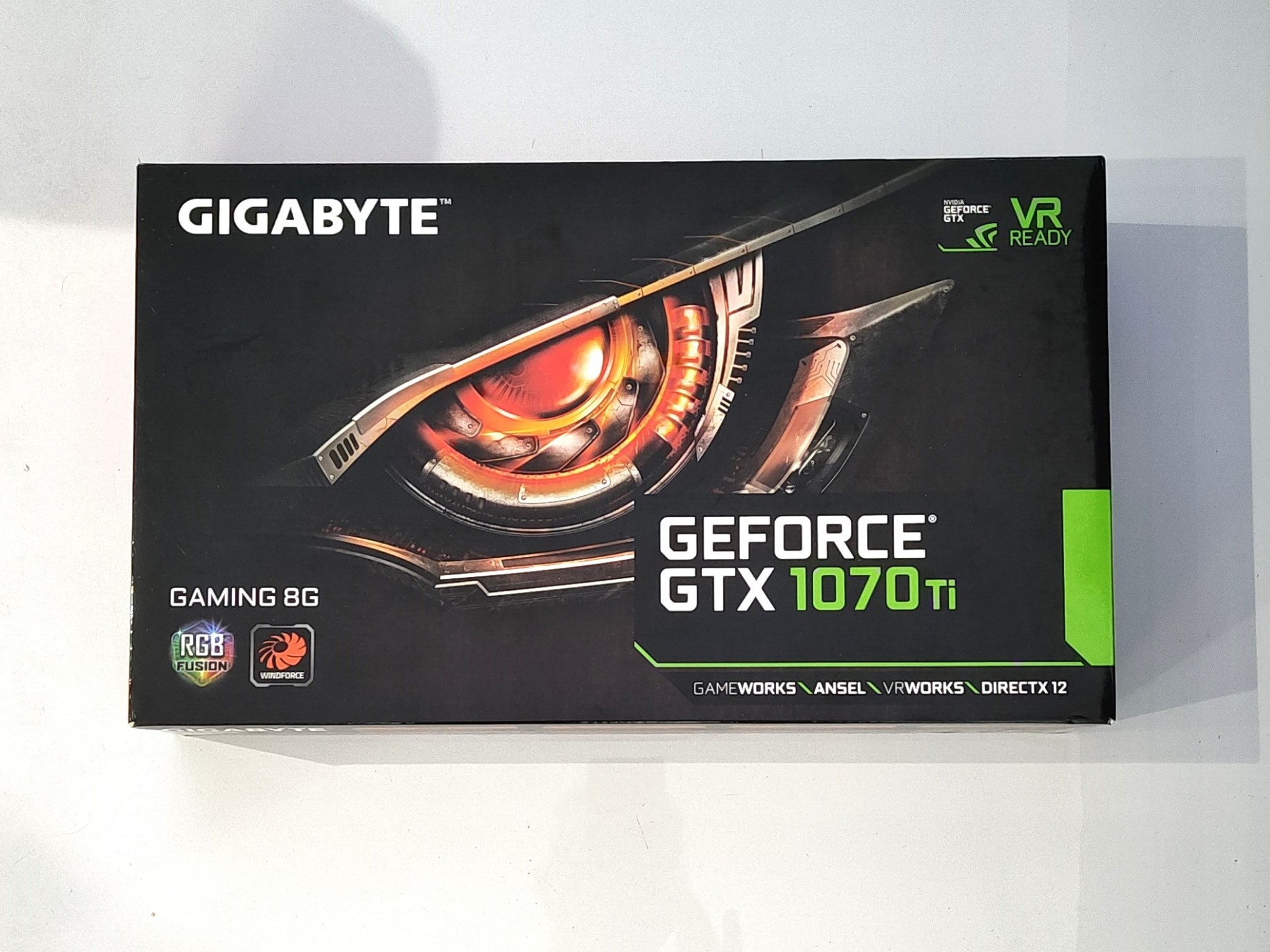 Geforce GTX 1070Ti Gigabyte Gaming 8G