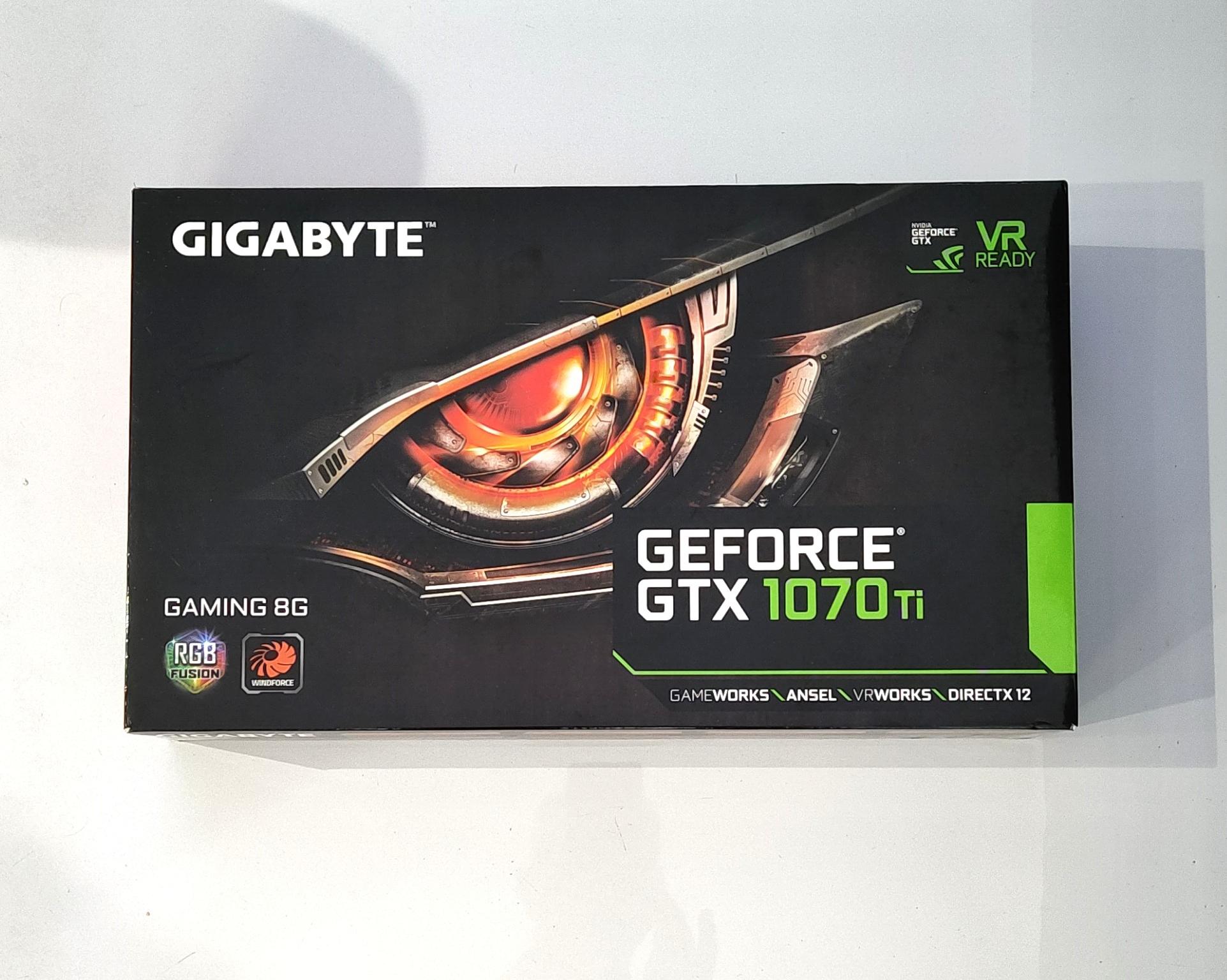 Geforce GTX 1070Ti Gigabyte Gaming 8G