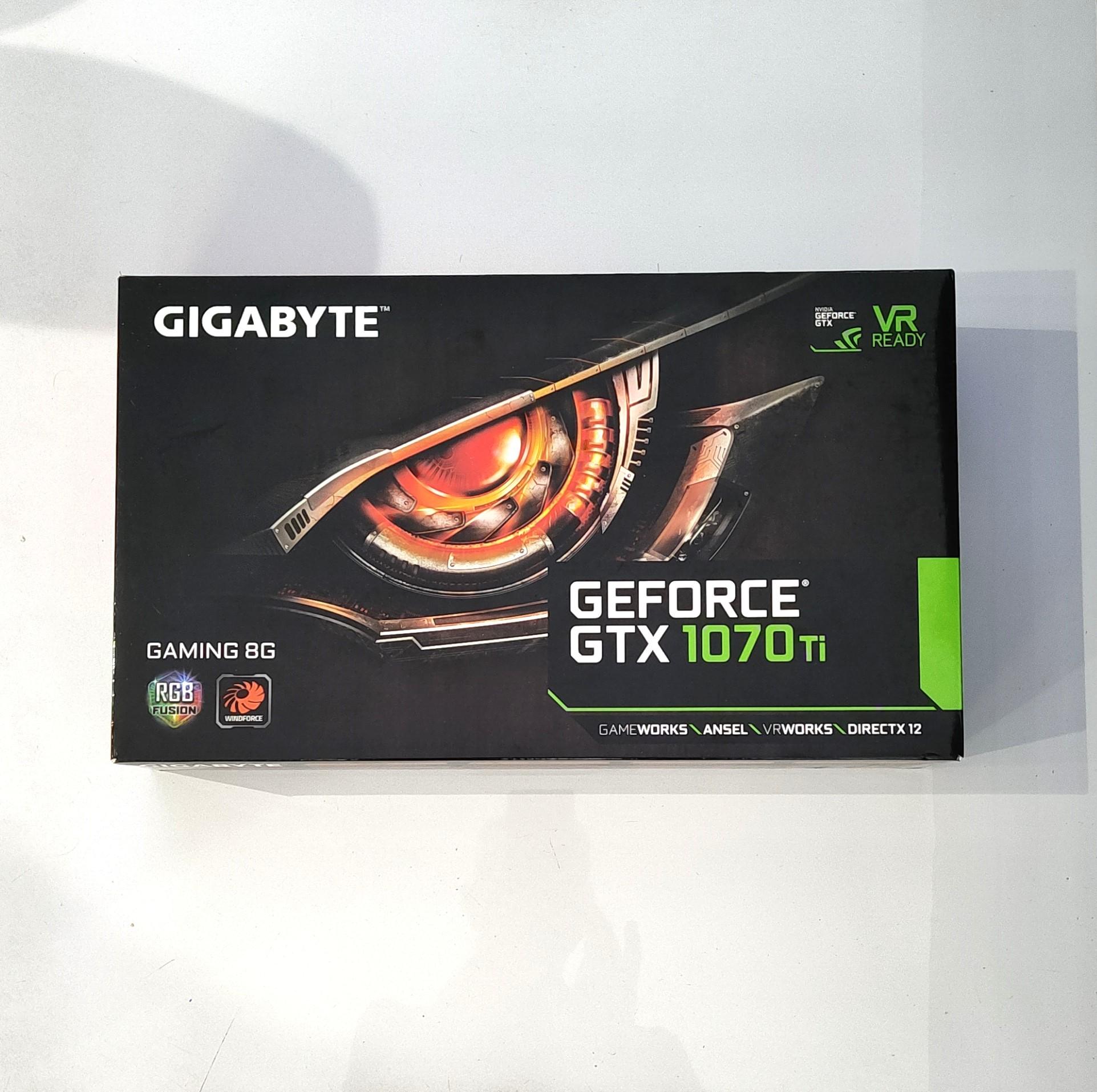 Geforce GTX 1070Ti Gigabyte Gaming 8G