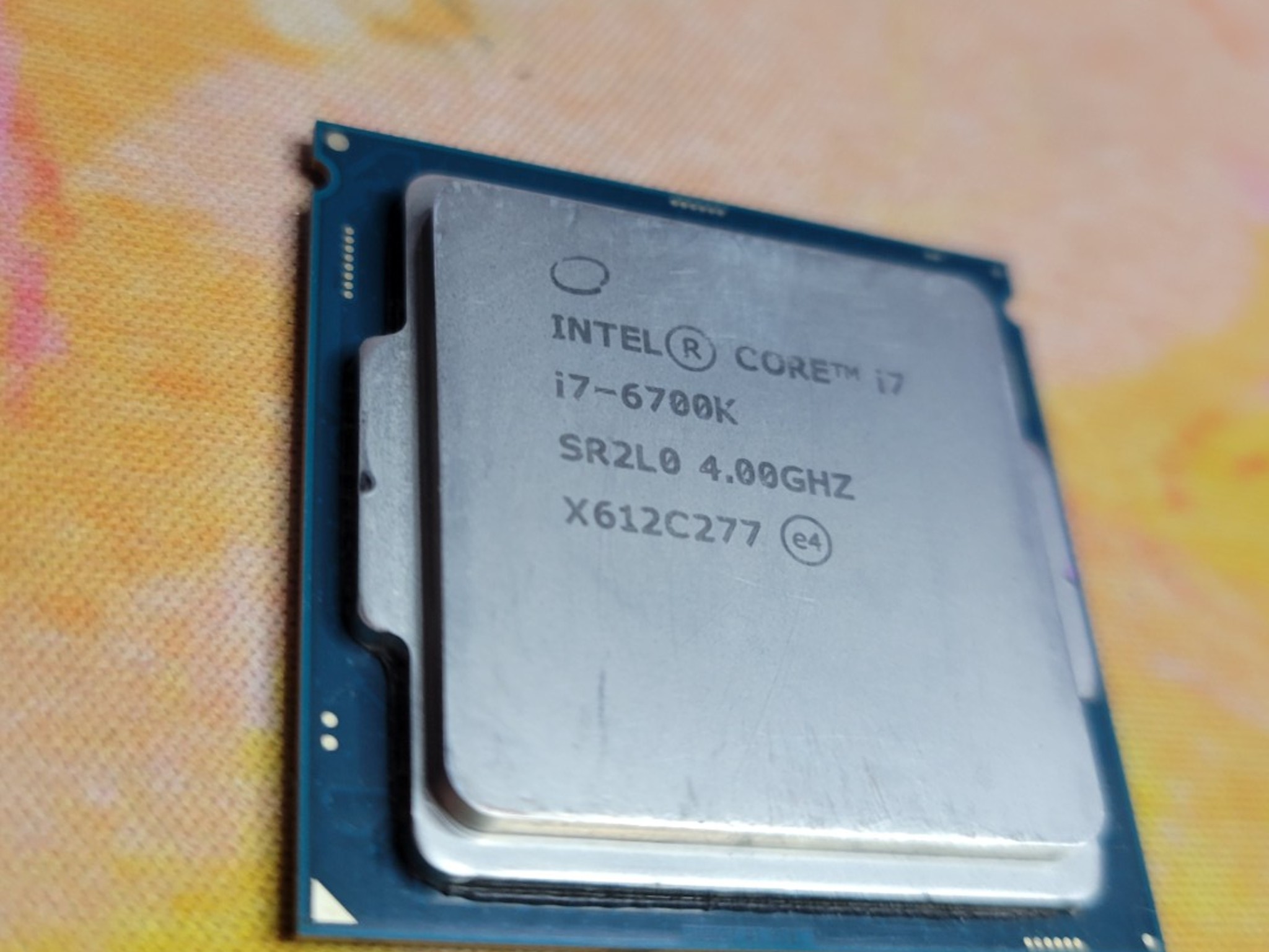 Intel Core i7 6700k clean tested Good