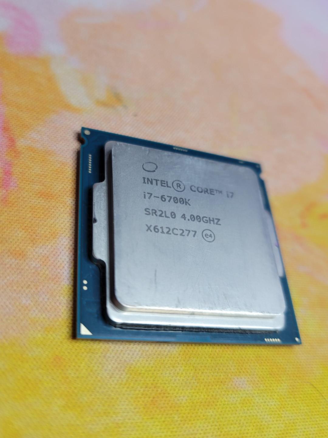 Intel Core i7 6700k clean tested Good