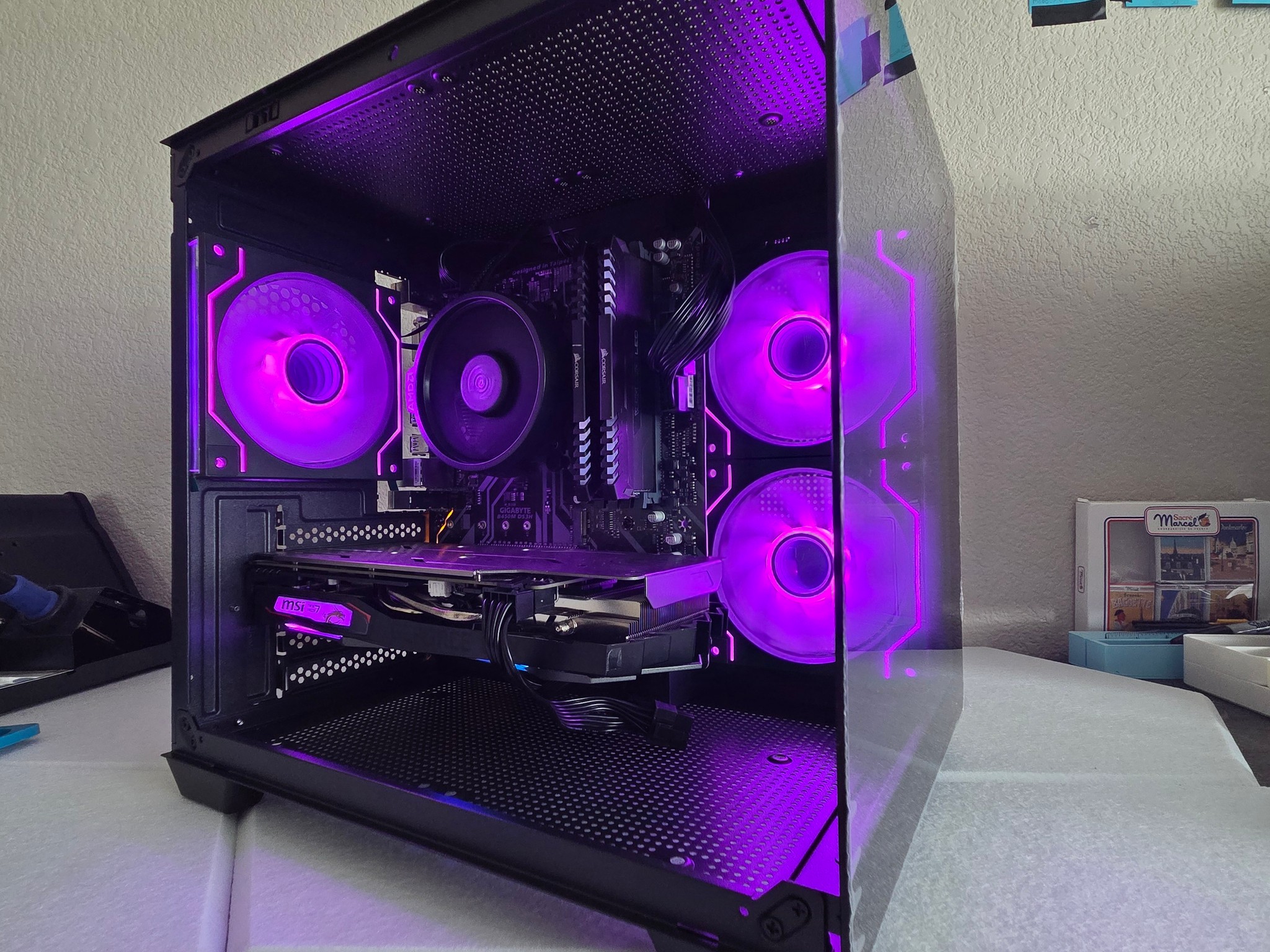 Black gaming pc (1660 SUPER)RGB🖤⬛💻WIFI