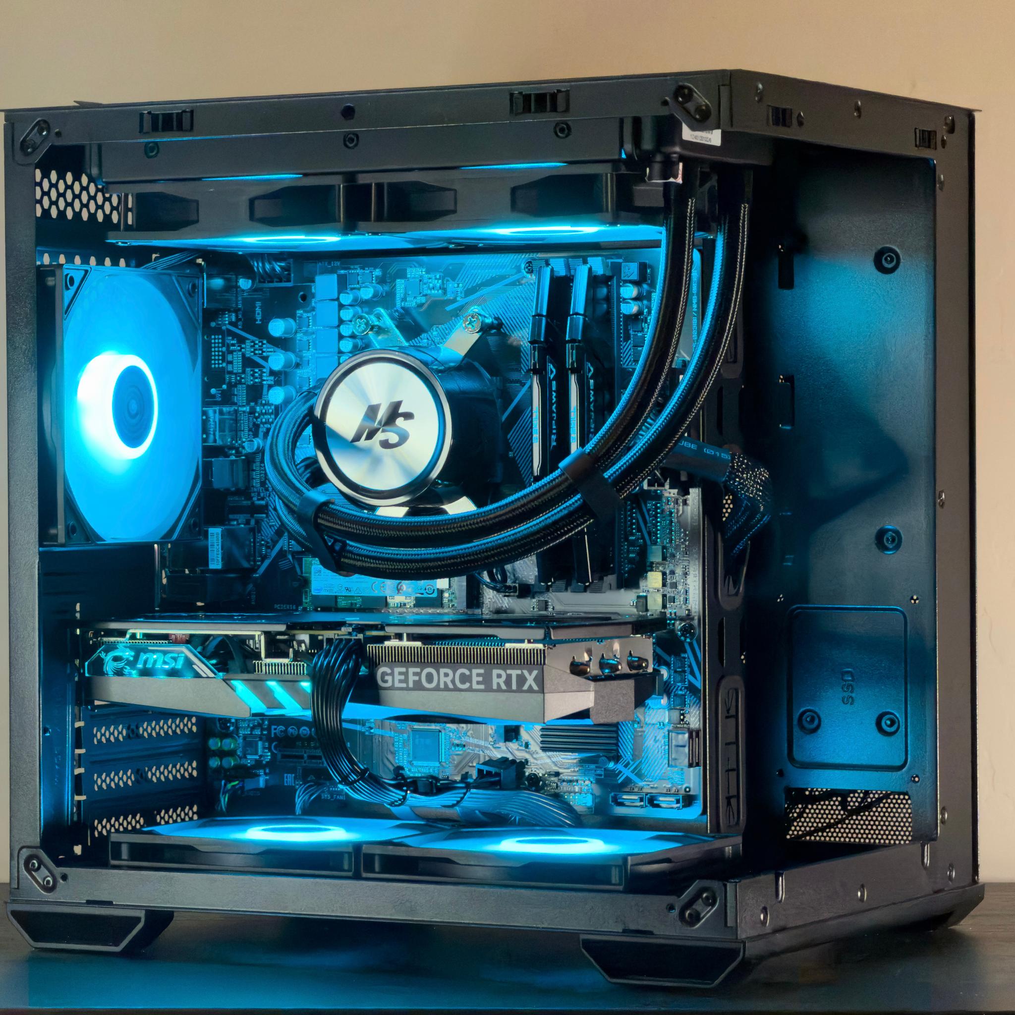 🔷 Free Ship | RTX 4060ti | Ryzen 7 3700x | 32gb Ram | 1tb NVME SSD | ARGB 🔷