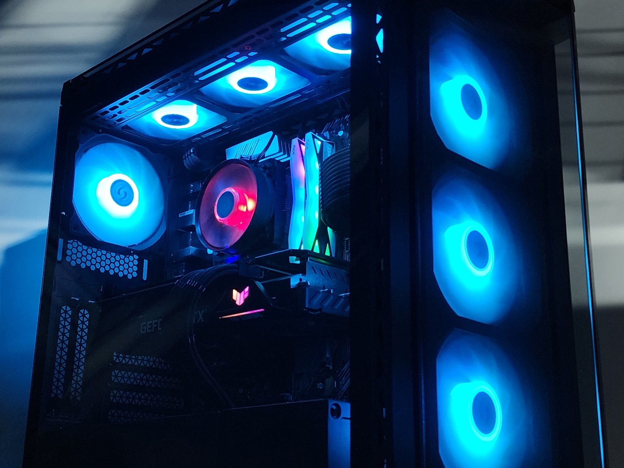 Gaming PC Ryzen 7 5700X 16GB RAM 1TB SSD RTX 3070 8GB Windows 11 Computer