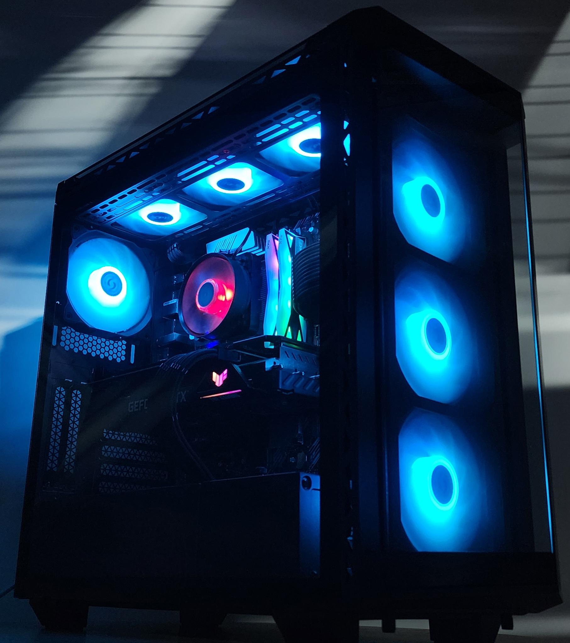 Gaming PC Ryzen 7 5700X 16GB RAM 1TB SSD RTX 3070 8GB Windows 11 Computer