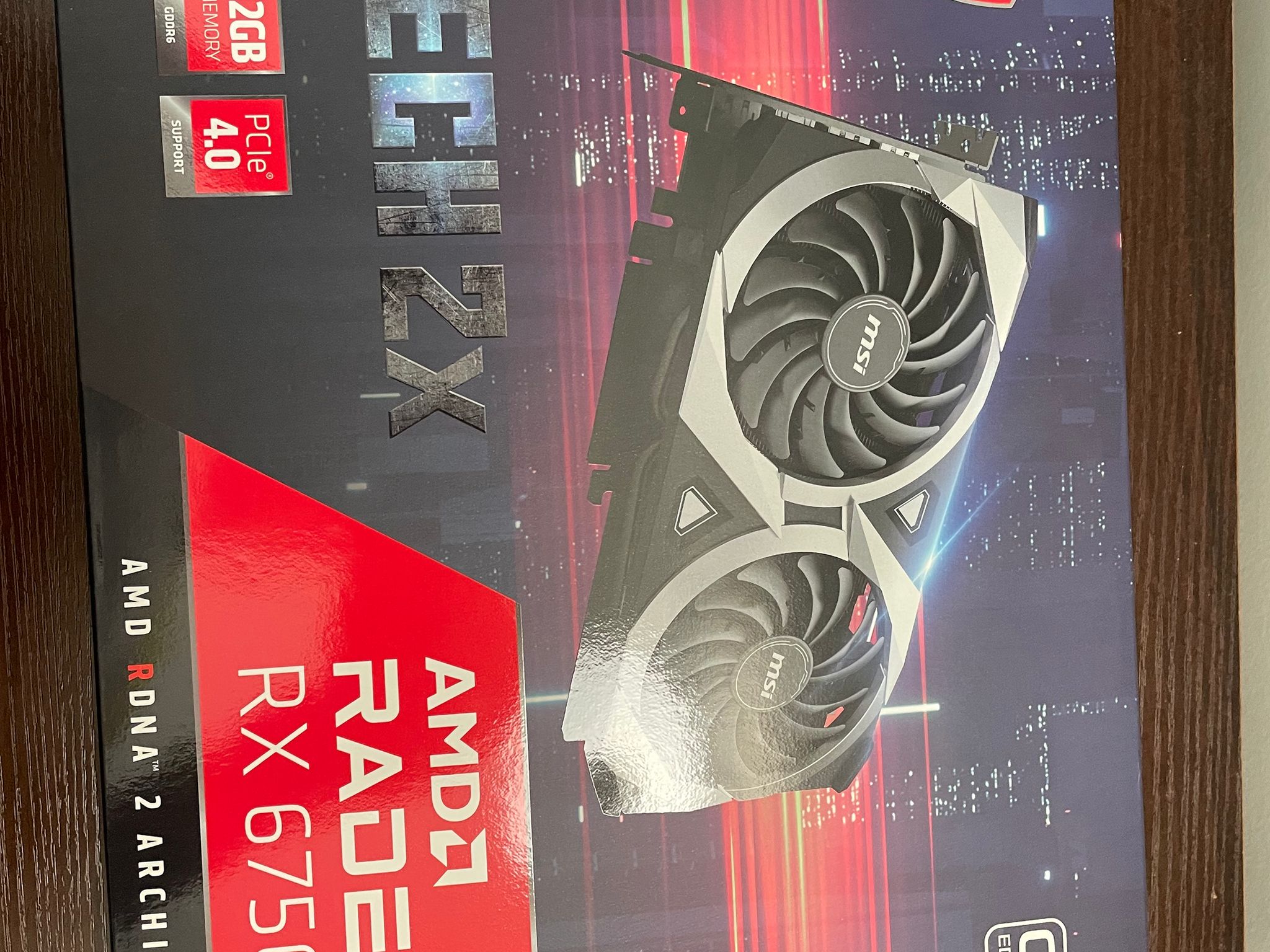 Like New/ Warranty - MSI Mech AMD Radeon RX 6750 XT 2X OC