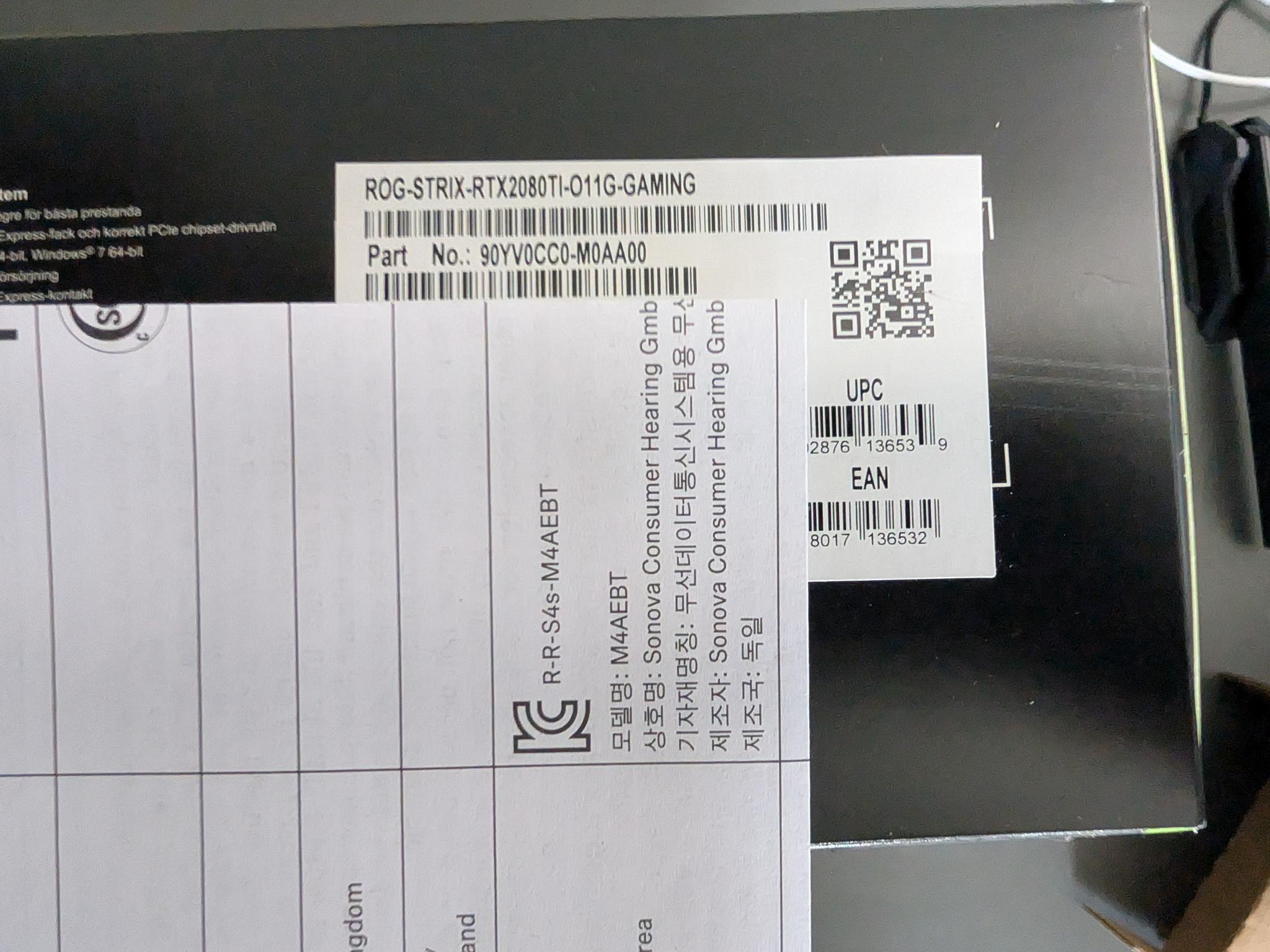 Asus ROG Strix GeForce RTX 2080 Ti Gaming OC