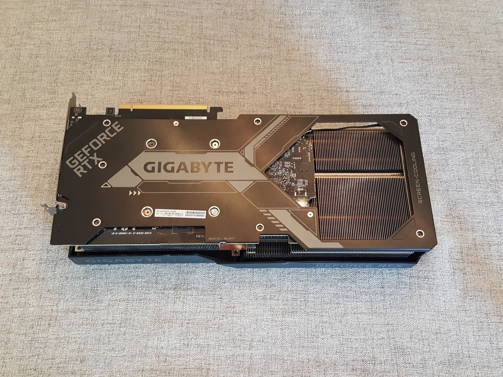 Nvidia RTX 4090 24GB GIGABYTE WINDFORCE