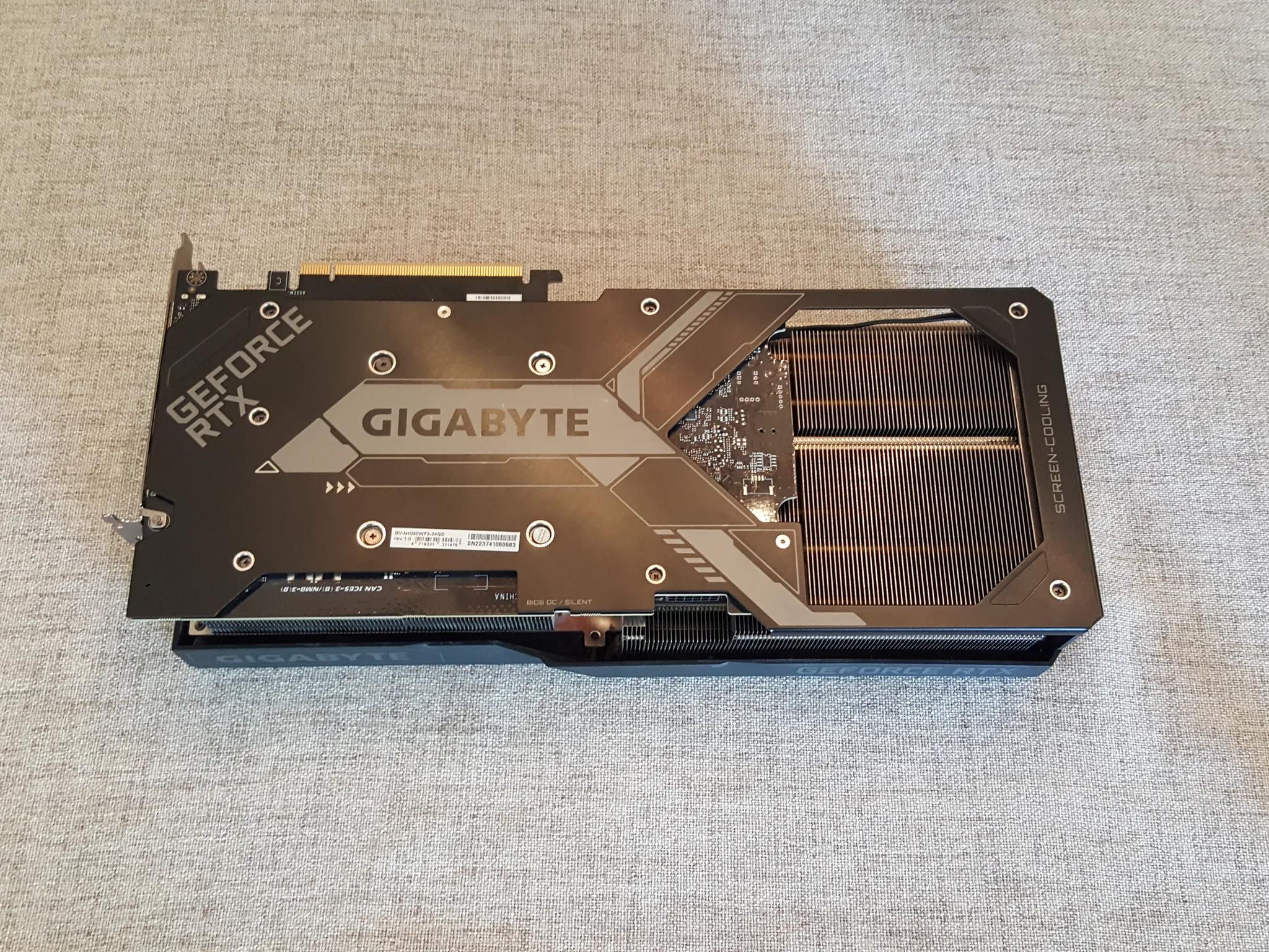 Nvidia RTX 4090 24GB GIGABYTE WINDFORCE