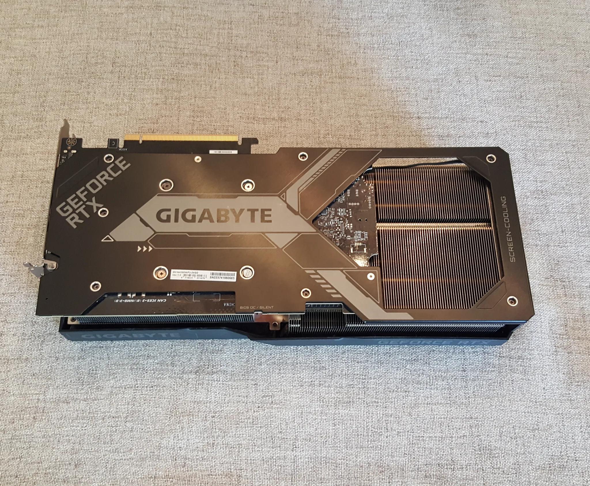 Nvidia RTX 4090 24GB GIGABYTE WINDFORCE