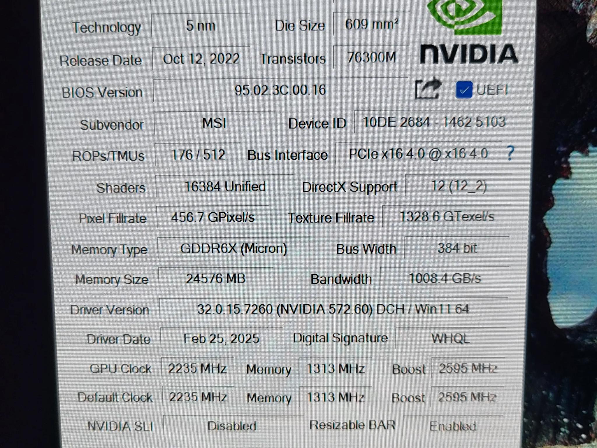 MSI RTX 4090 GAMING X TRIO