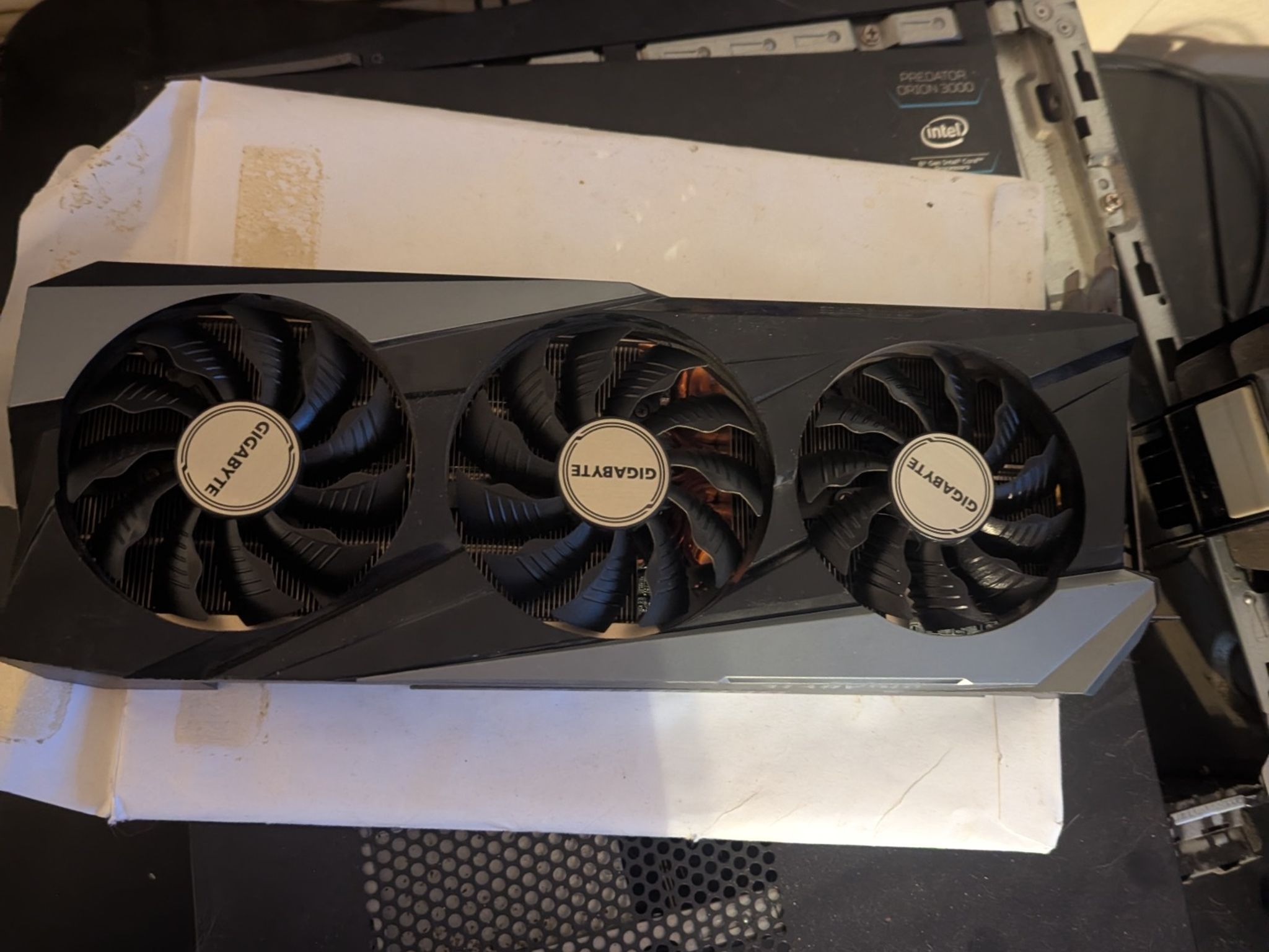 Gigabyte RTX 3070 Ti Gaming OC 8G Rev. 1.0 — FOR PARTS / NOT WORKING / NO POST