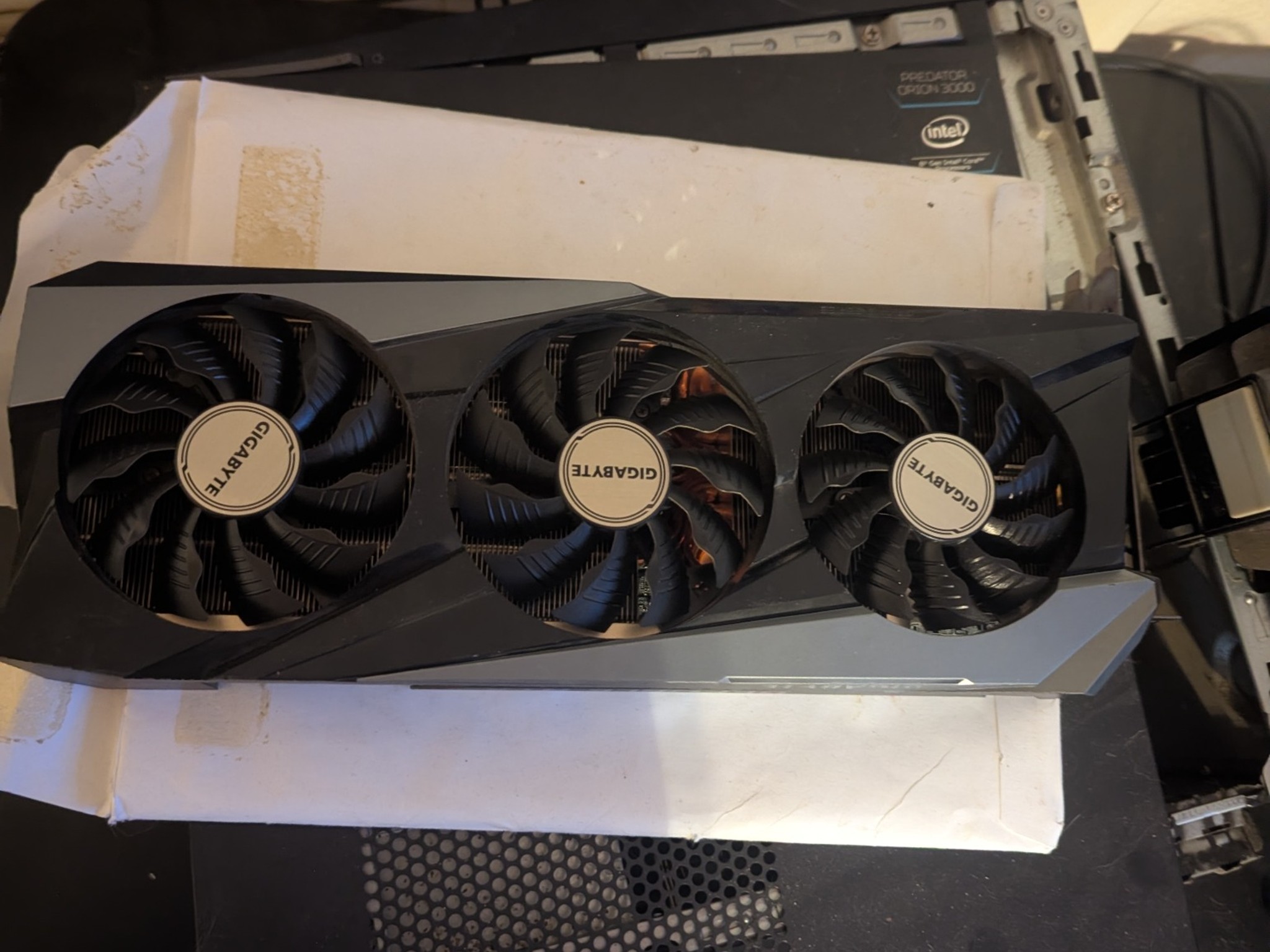 Gigabyte RTX 3070 Ti Gaming OC 8G Rev. 1.0 — FOR PARTS / NOT WORKING / NO POST
