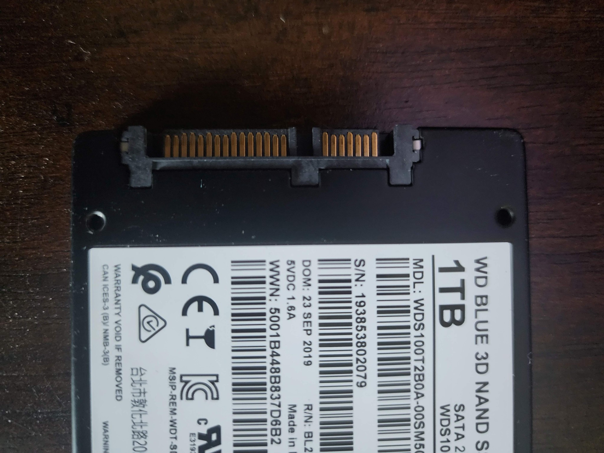 Western Digital WD Blue 1TB SSD