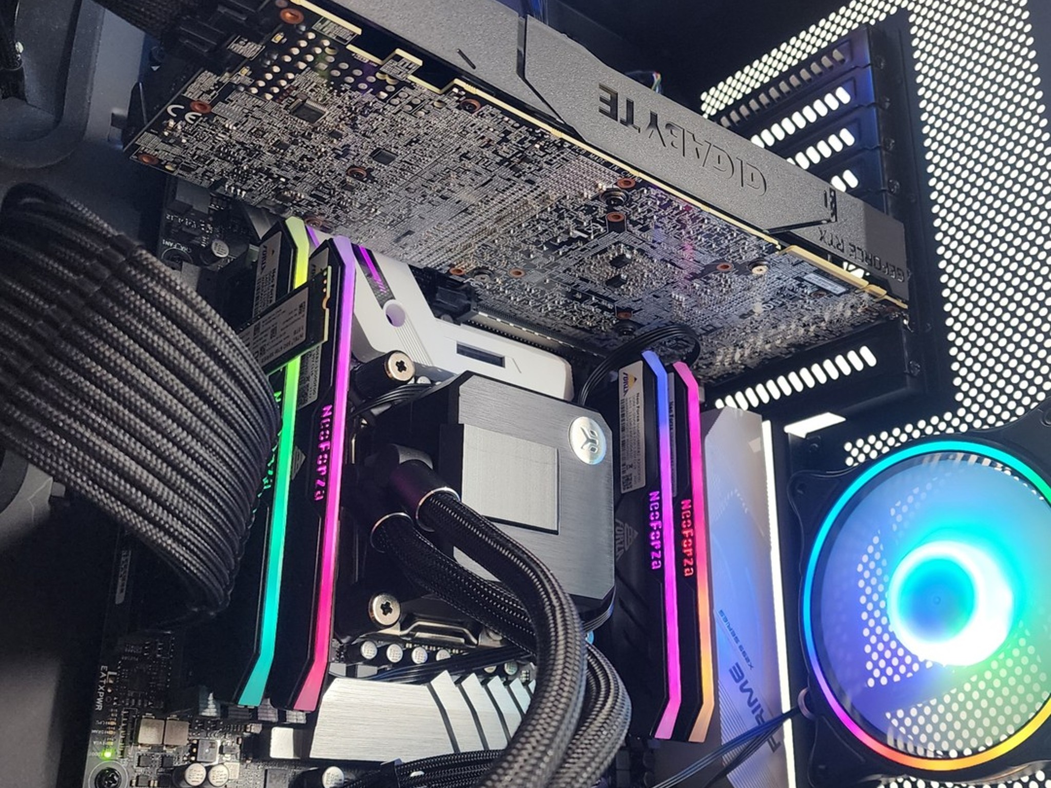 Gaming PC i9-9960X 32GB RAM 1TB SSD RTX 3070 8GB Windows 11 Computer