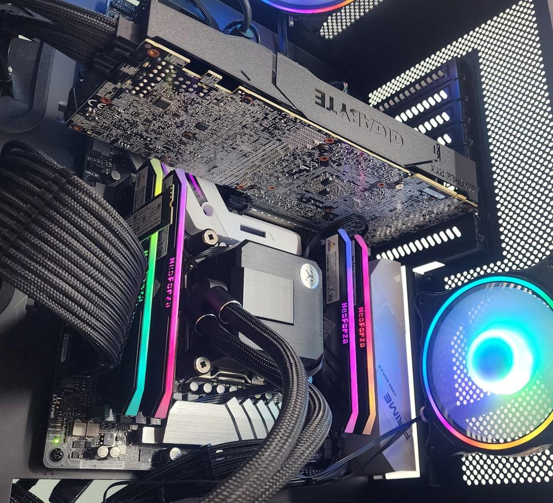 Gaming PC i9-9960X 32GB RAM 1TB SSD RTX 3070 8GB Windows 11 Computer