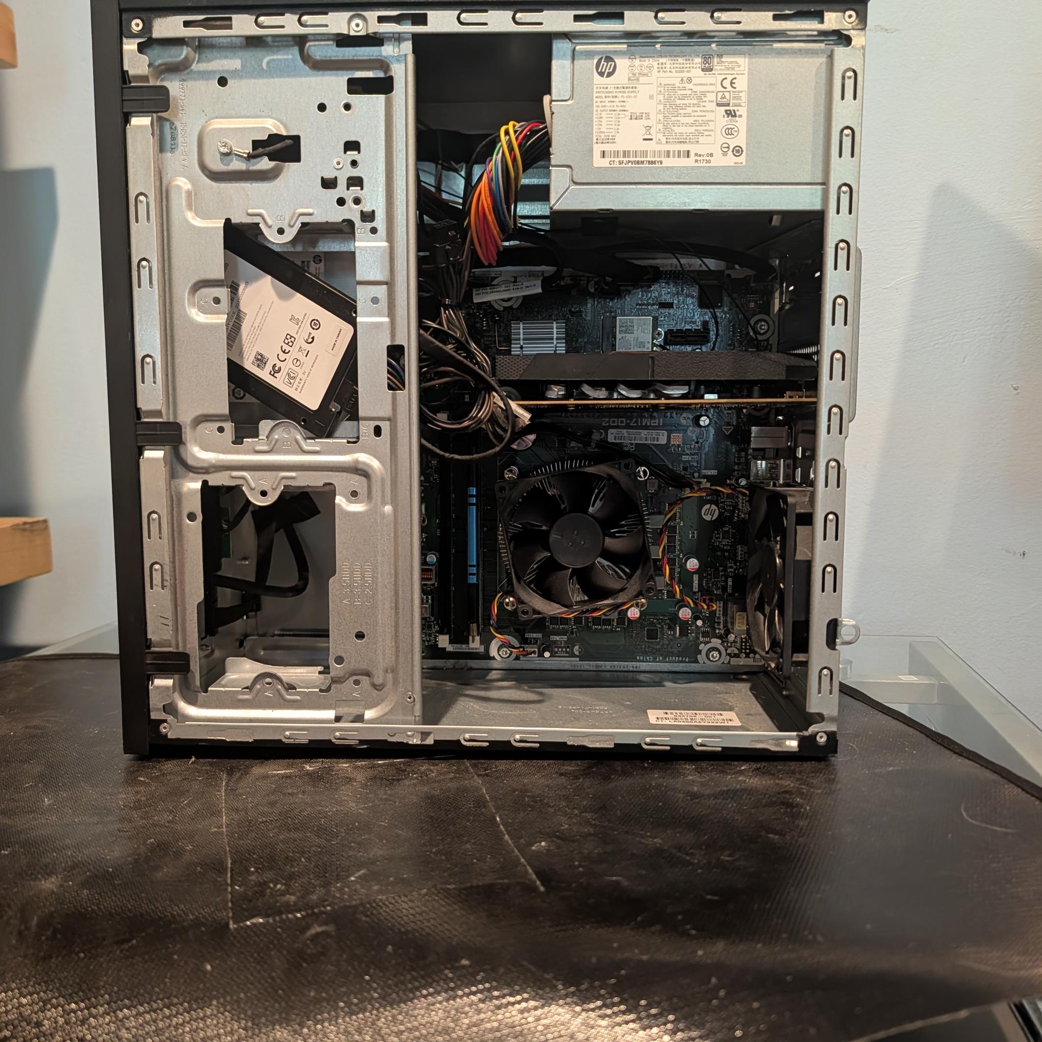 HP Starter/Entry level gaming PC | I5 7400 | GT 1030 GDDR5 | 8GB DDR4 | 120GB SSD |
