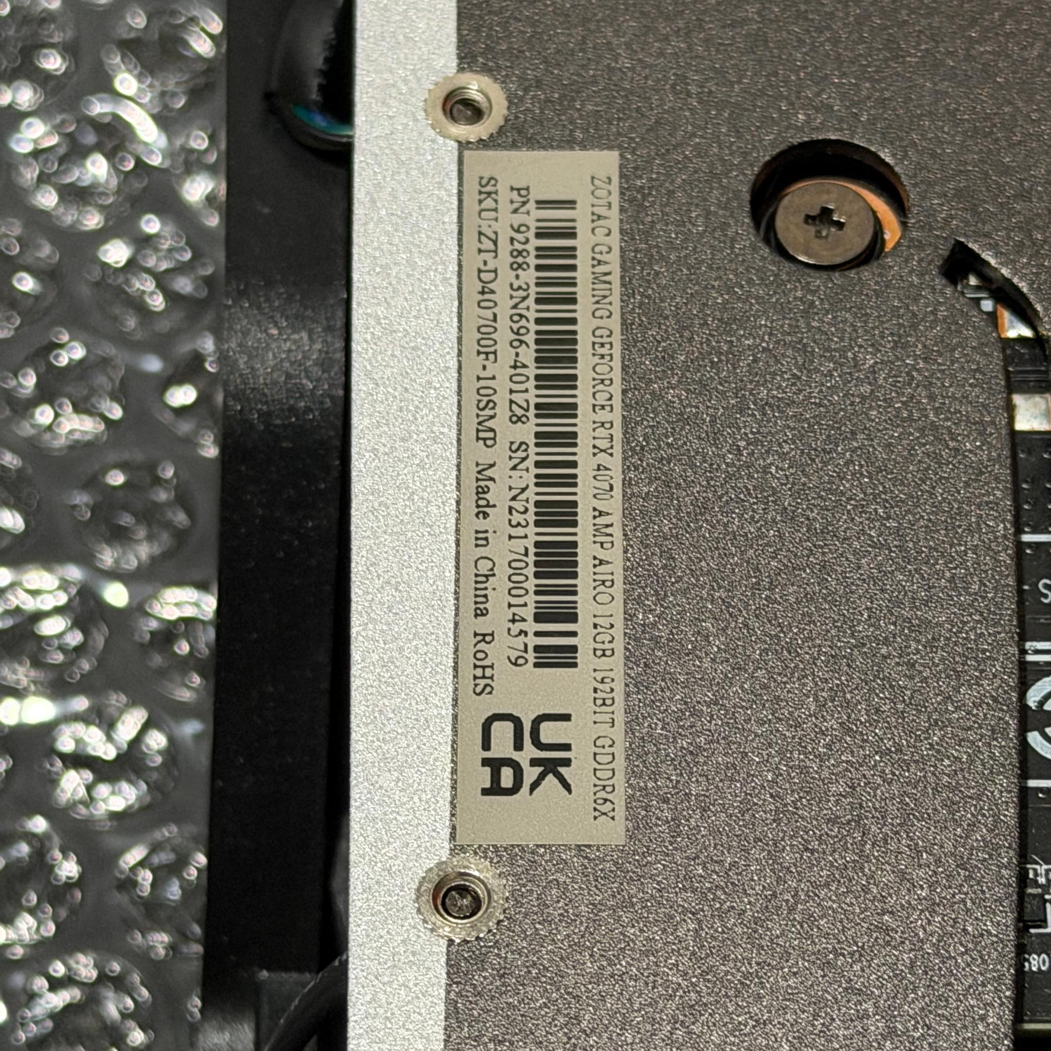 RTX 4070 Gaming PC | Ryzen 9 5900X | 32GB 4000MHz | 1TB NVMe
